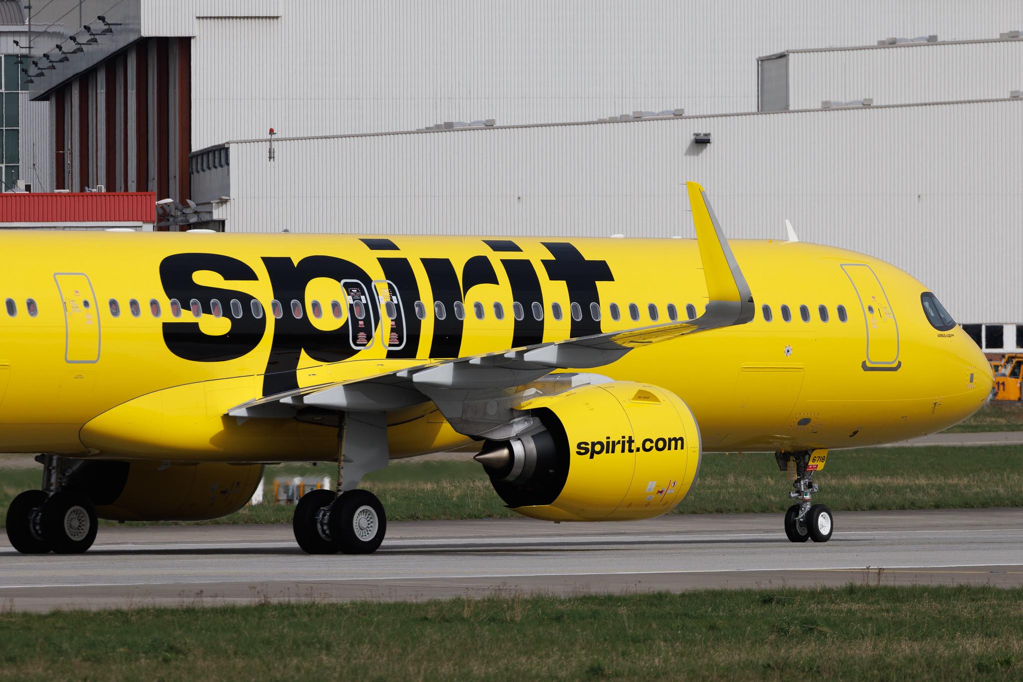 Hamburg Finkenwerder: Spirit Airlines (NK / NKS) | Airbus A321-271NX A21N | D-AZWK | MSN 11872