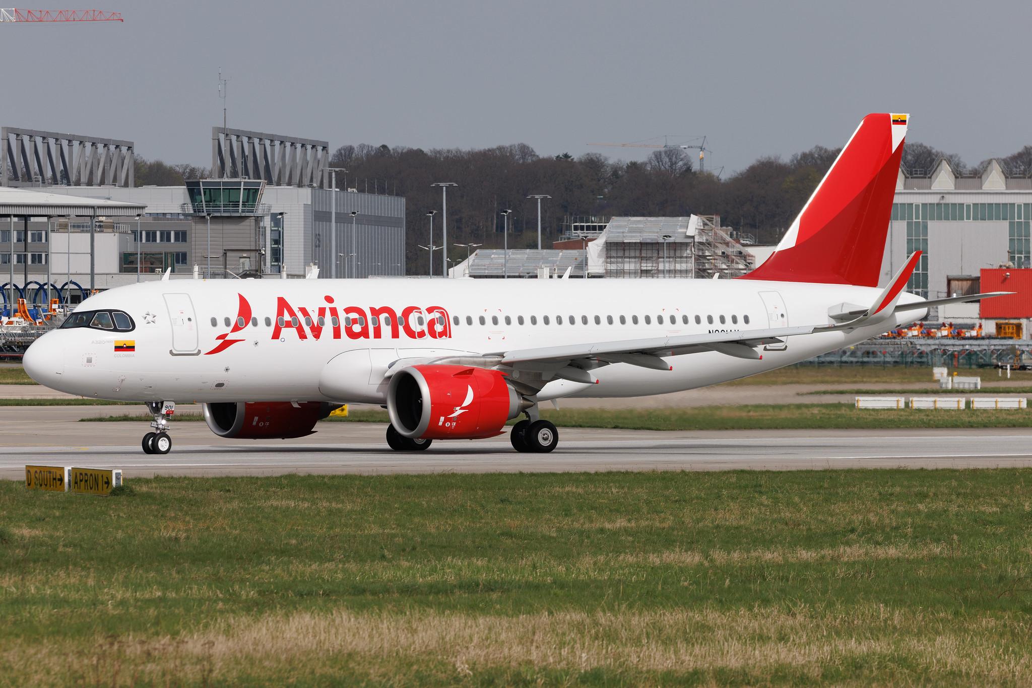 Hamburg Finkenwerder: Avianca (AV / AVA) | Airbus A320-251N A20N | N901AV | MSN 11912