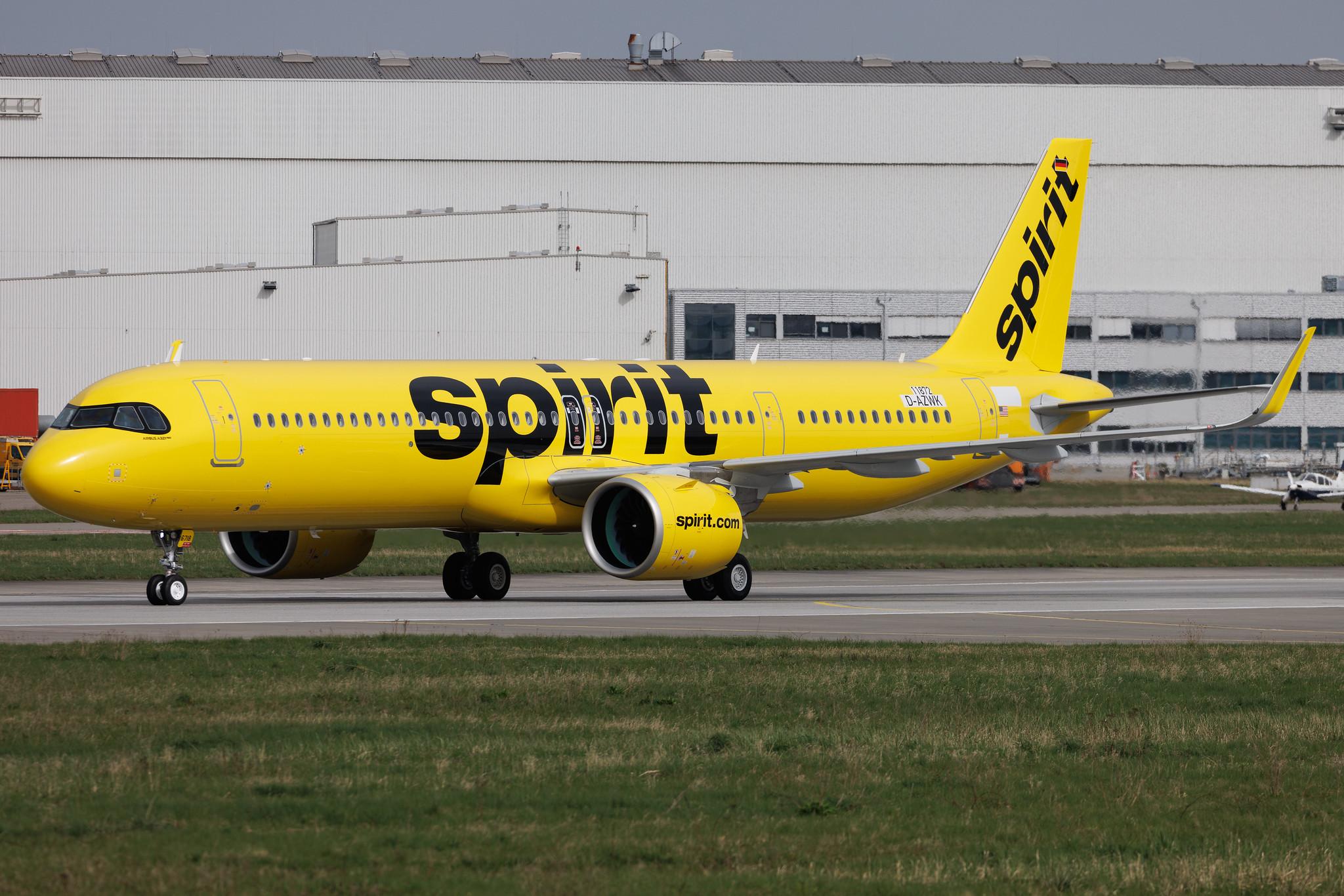 Hamburg Finkenwerder: Spirit Airlines (NK / NKS) | Airbus A321-271NX A21N | D-AZWK | MSN 11872