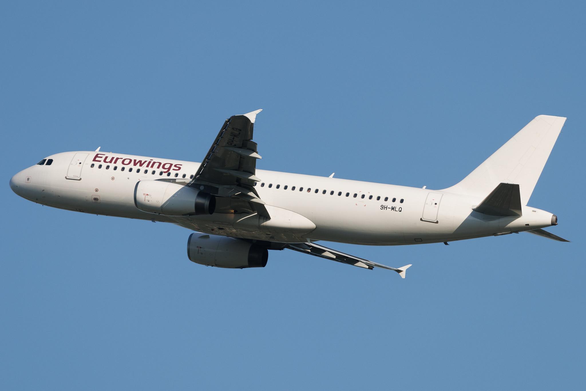 Hamburg Airport: Eurowings (EW / EWG) | Operator: Avion Express Malta | Airbus A320-232 A320 | 9H-MLQ | MSN 04223