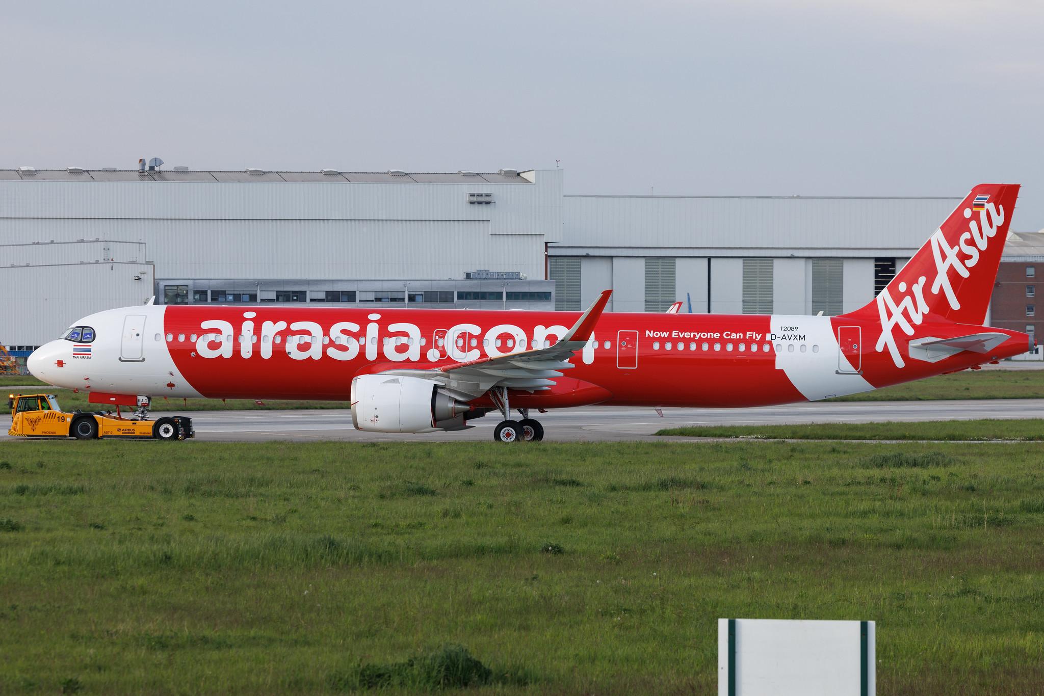 Hamburg Finkenwerder: AirAsia (AK / AXM) | Airbus A321-251NX A21N | D-AVXM | HS-EAC | MSN 12089