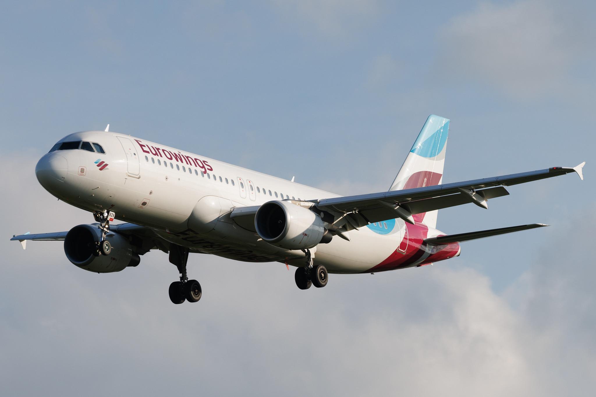 Hamburg Airport: Eurowings (EW / EWG) | Airbus A320-216 A320 | D-ABZN | MSN 3080