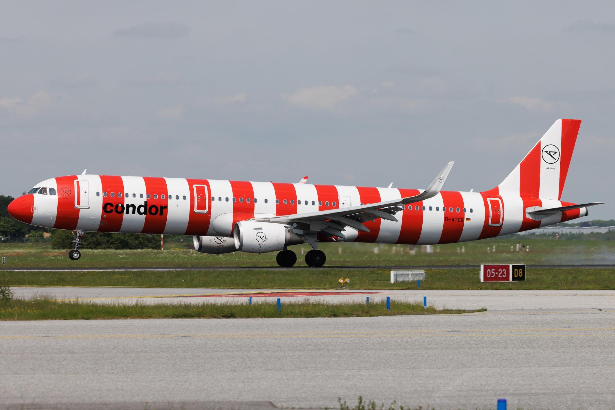 Hamburg Airport: Condor (DE / CFG) | Airbus A321-211 A321 | D-ATCG | MSN 6005
