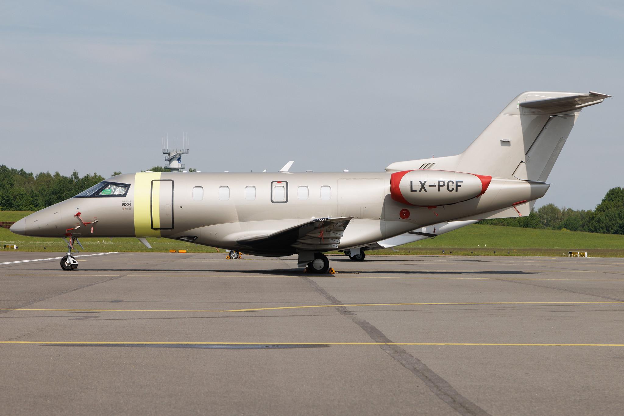 Hamburg Airport: Jetfly Aviation (/ JFA) | Pilatus PC-24 PC24 | LX-PCF | MSN 179
