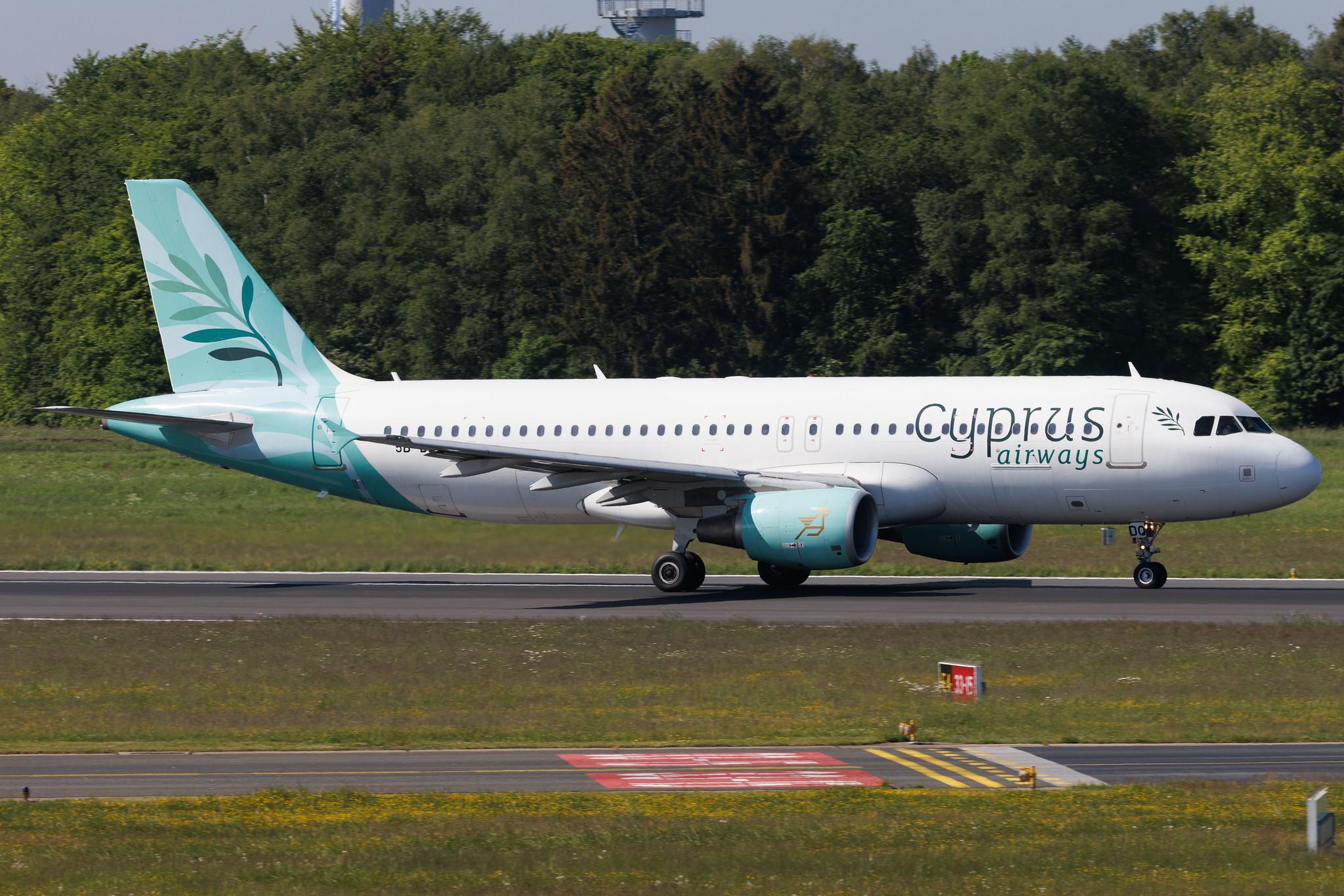Hamburg Airport: Cyprus Airways (CY / CYP) | Airbus A320-214 A320 | 5B-DDQ | MSN 04055