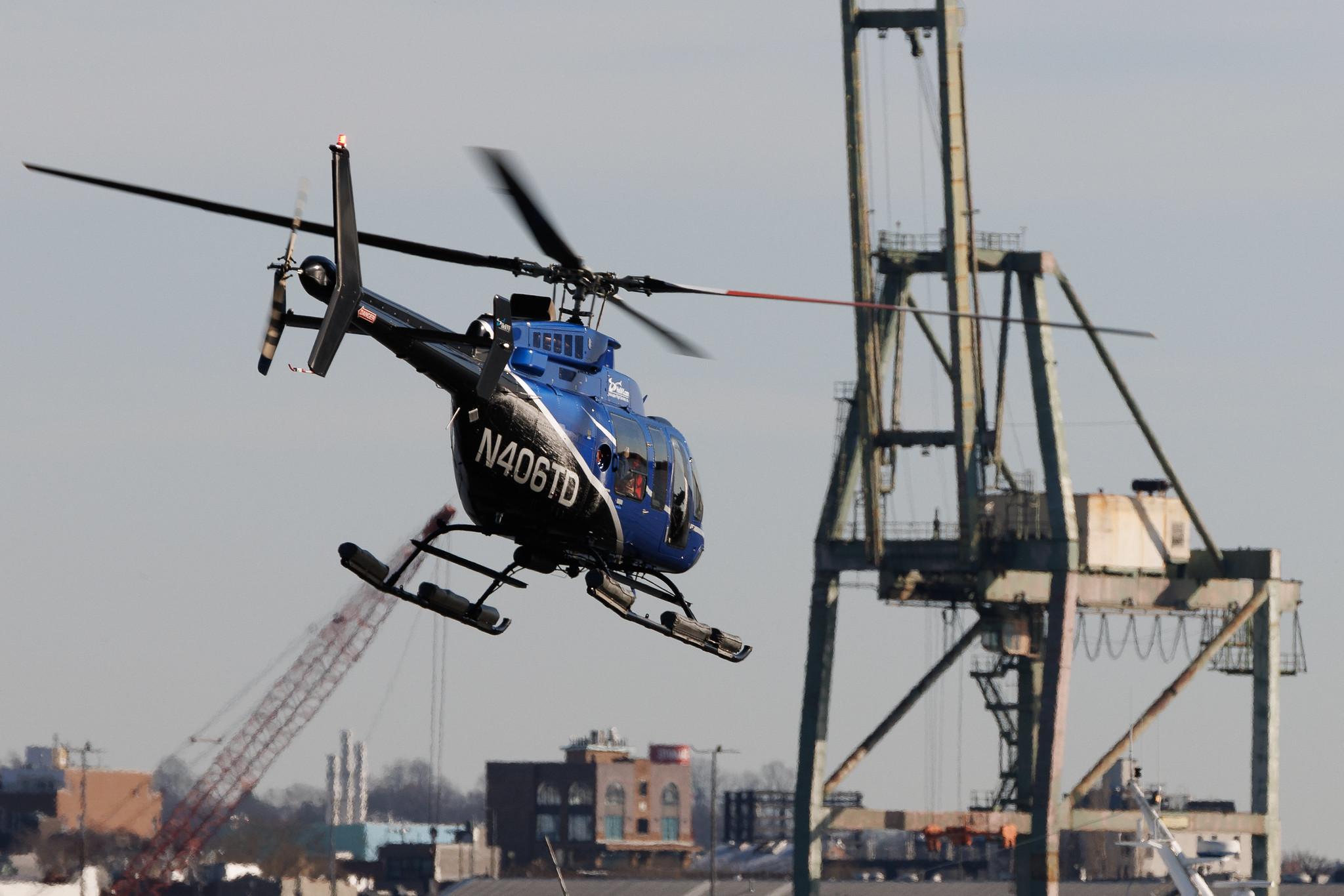 New York Downtown Manhattan Heliport: Helicopter Flight Services | Bell 407 B407 | N406TD | MSN 53745