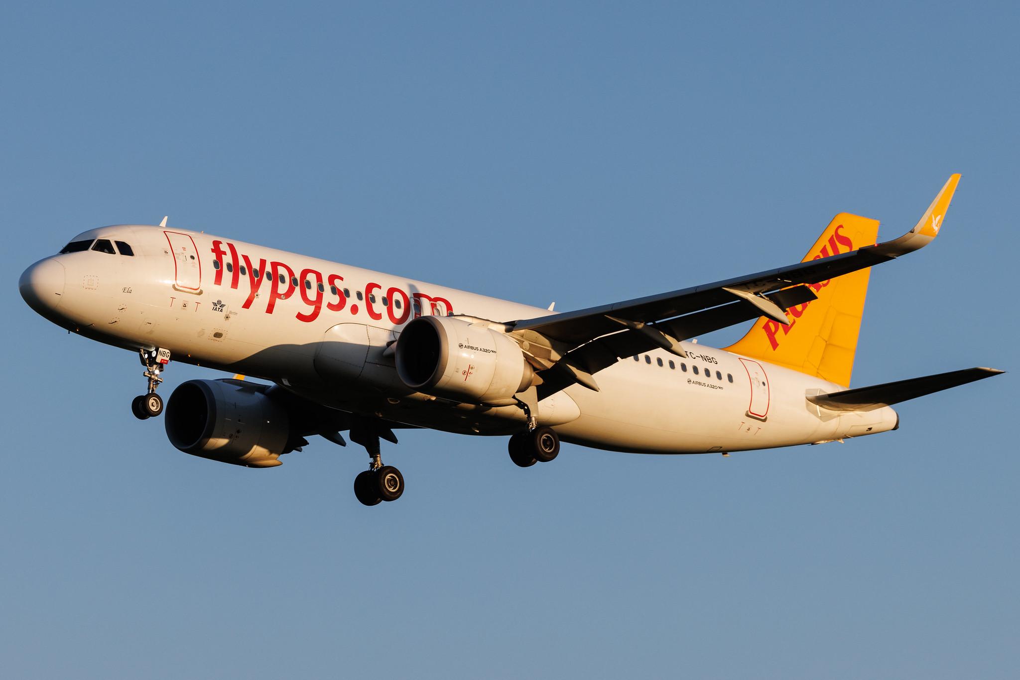 Hamburg Airport: Pegasus (PC / PGT) | Operator: Pegasus Airlines | Airbus A320-251N A20N | TC-NBG | MSN 07359