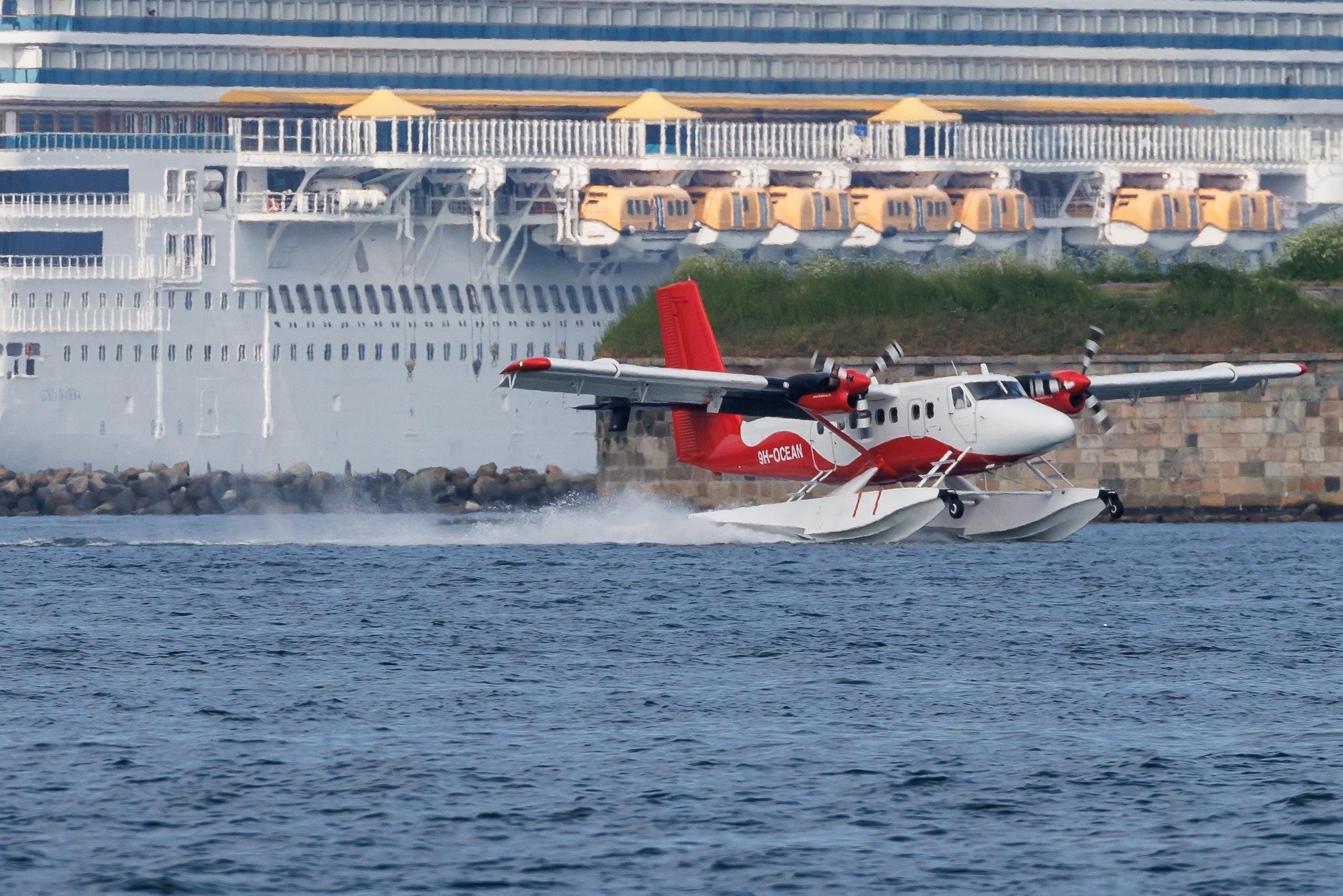 Copenhagen Sea Airport: Nordic Seaplanes | De Havilland Canada DHC-6-300 Twin Otter DHC6 | 9H-OCEAN | MSN 565