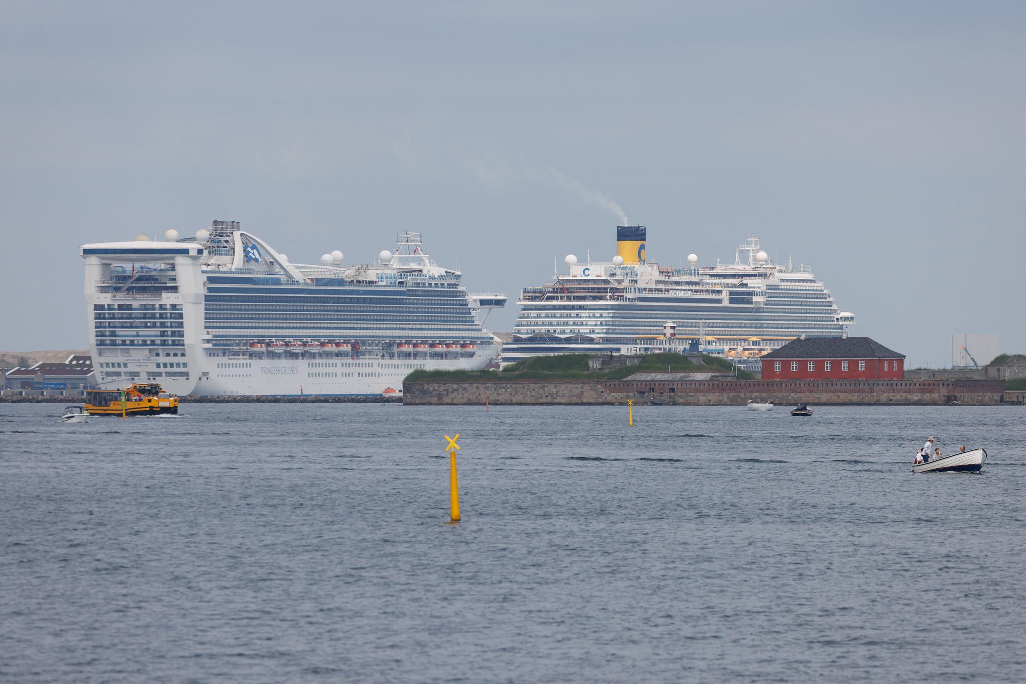Copenhagen Sea Airport: Kreuzfahrtschiffe