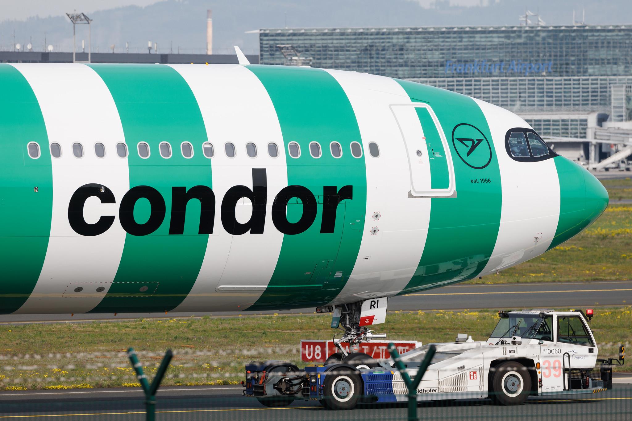 Frankfurt Airport: Condor (DE / CFG) | Airbus A330-941 A339 | D-ANRI | MSN 2026