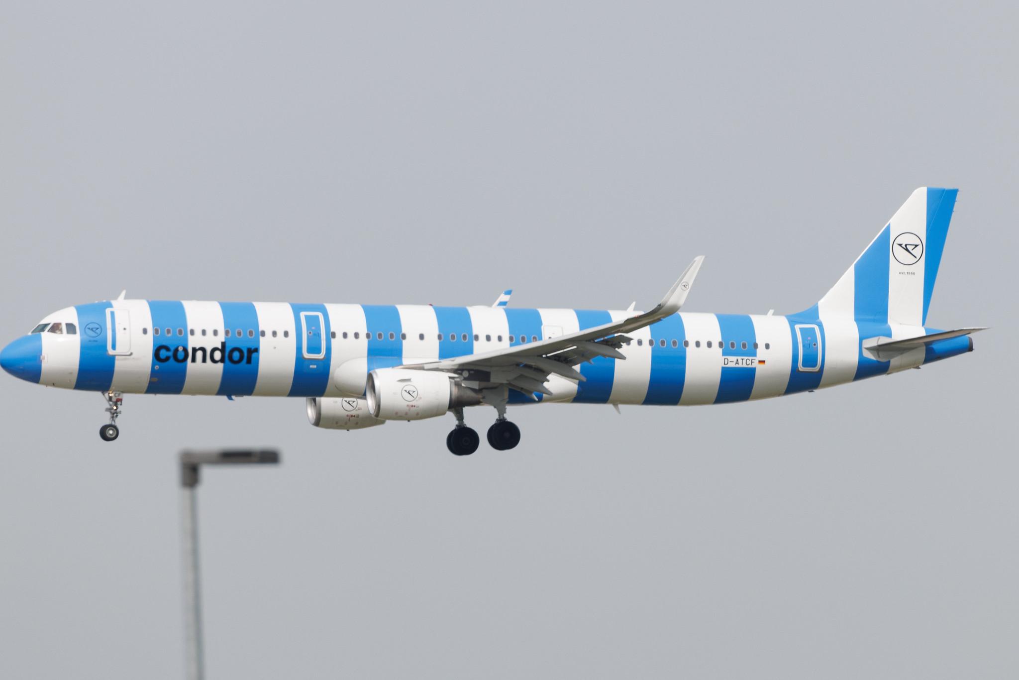 Frankfurt Airport: Condor (DE / CFG) | Airbus A321-211 A321 | D-ATCF | MSN 5843