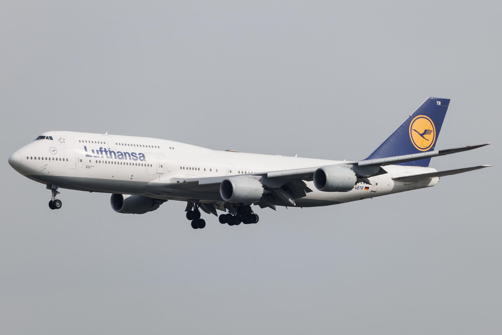 Frankfurt Airport: Lufthansa (LH / DLH) | Boeing 747-830 B748 | D-ABYR | MSN 37842