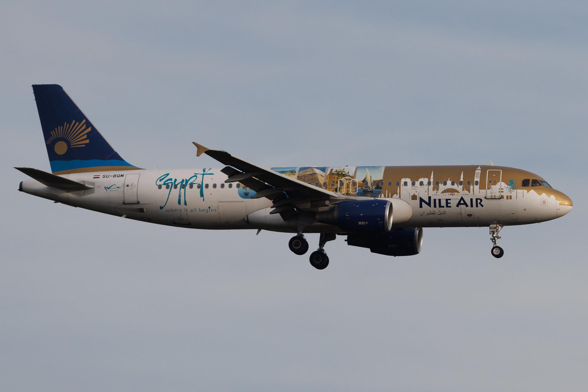 Frankfurt Airport: Nile Air (NP / NIA) | Livery: Egypt Livery | Airbus A320-214 A320 | SU-BQM | MSN 04310