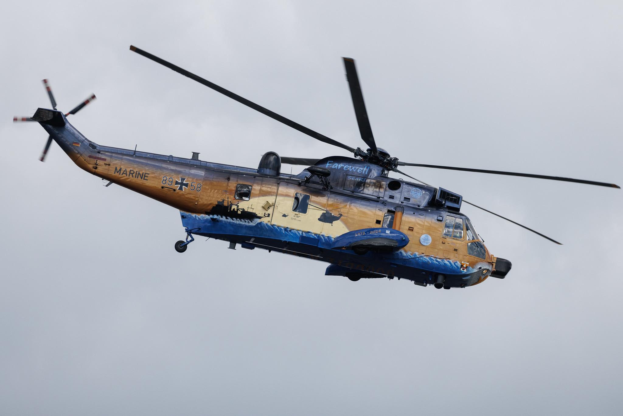 SOS Joint Rescue Operation: German Navy (/ GNY) | Westland Sea King Mk.41 | 89+58 | MSN WA759