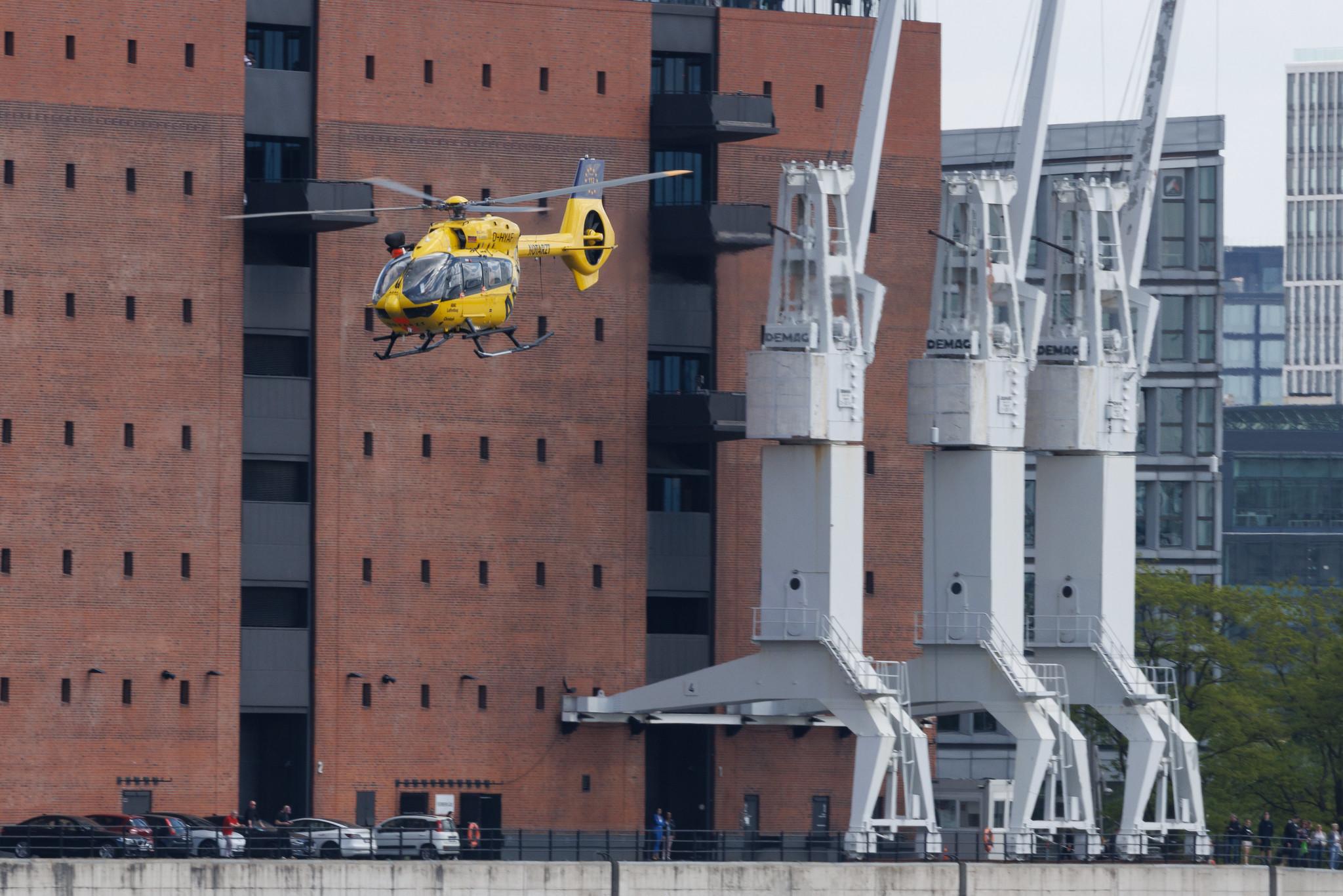 SOS Joint Rescue Operation: ADAC Luftrettung (/ CHX) | Operator: Germany - Air Ambulance | Airbus Helicopters H145 EC45 | D-HYAF | MSN 20043