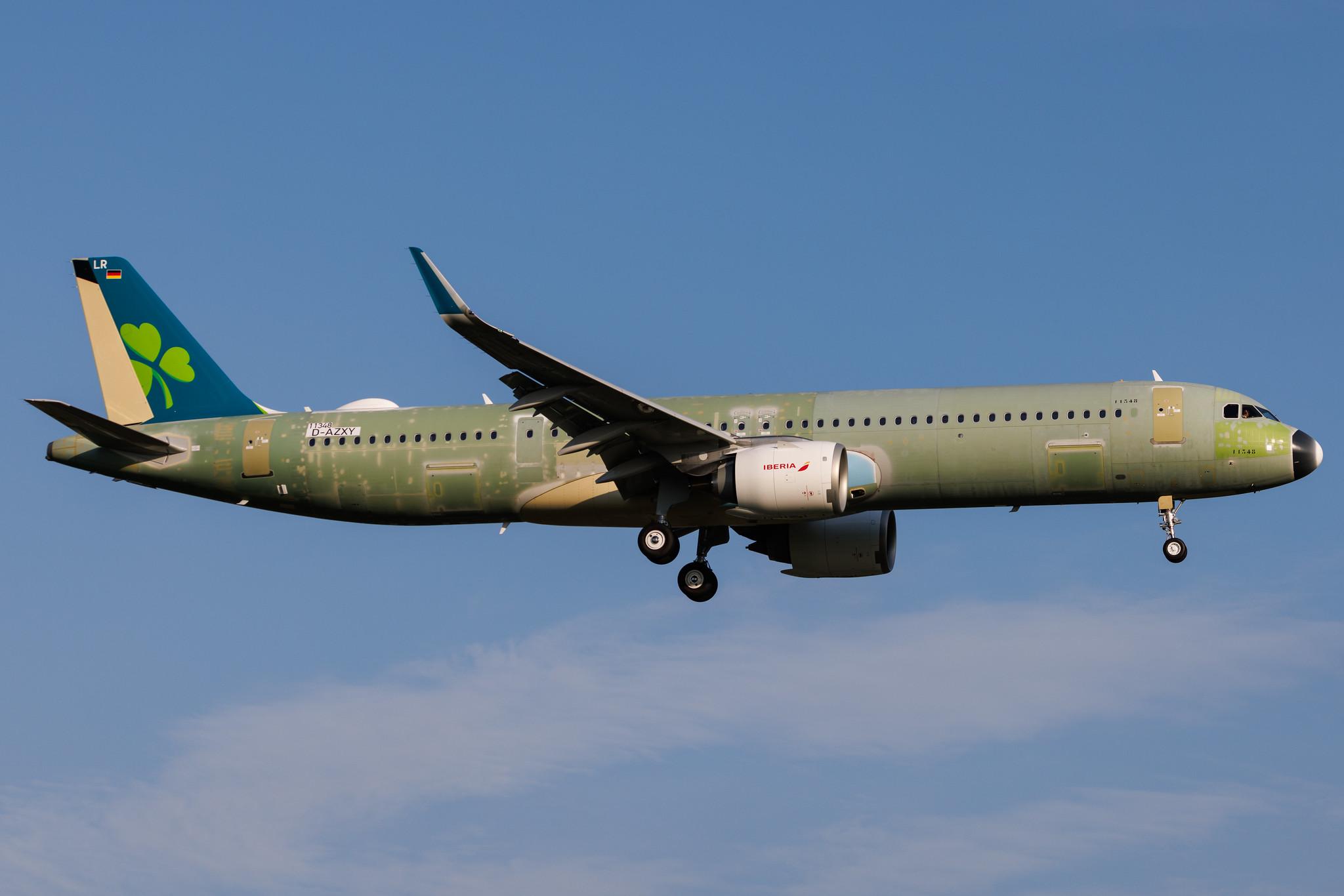 Hamburg Airport: Iberia (IB / IBE) | Airbus A321?253NY A21N | D-AZXY | EC- | MSN 11348