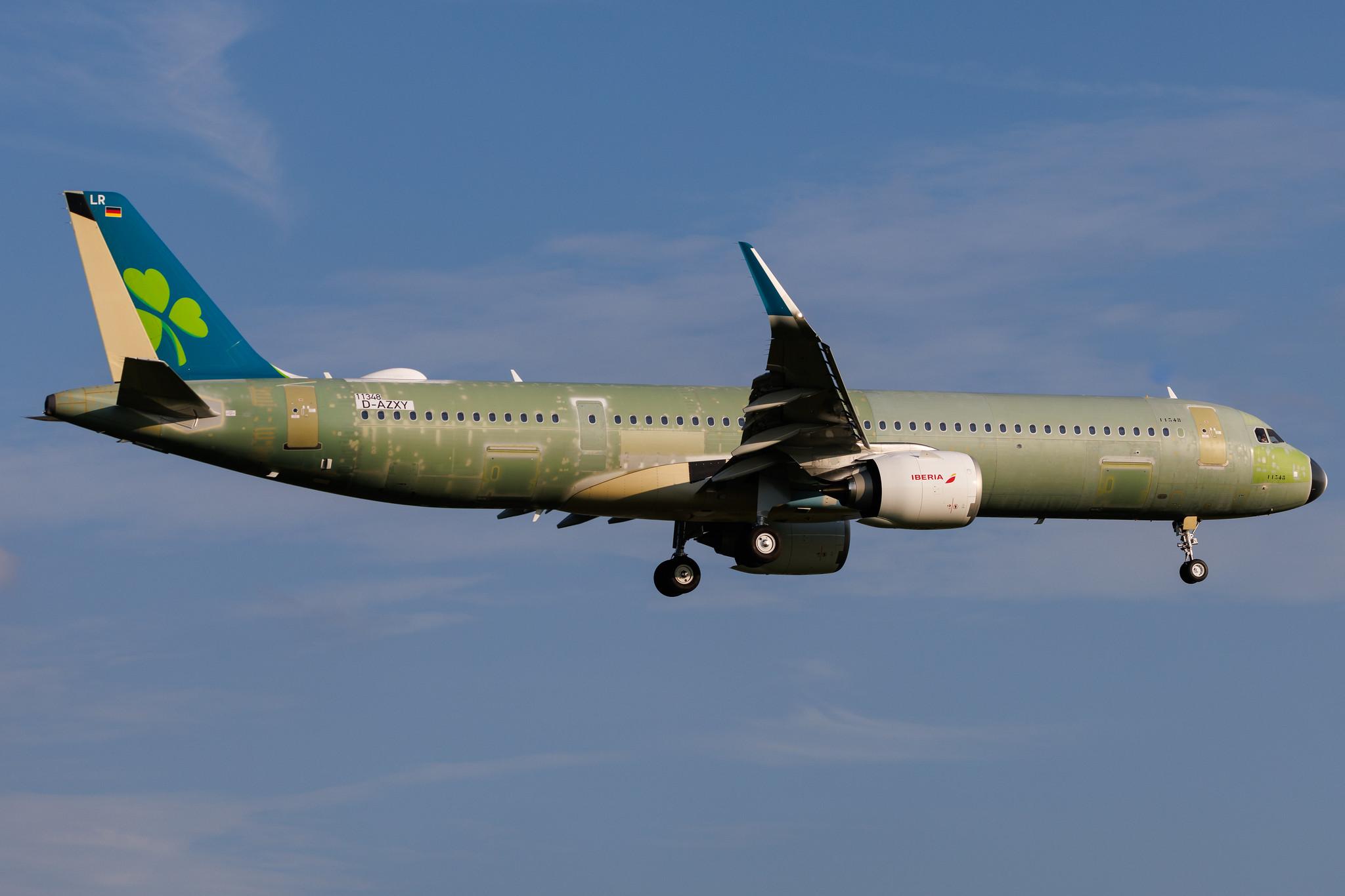 Hamburg Airport: Iberia (IB / IBE) | Airbus A321?253NY A21N | D-AZXY | EC- | MSN 11348