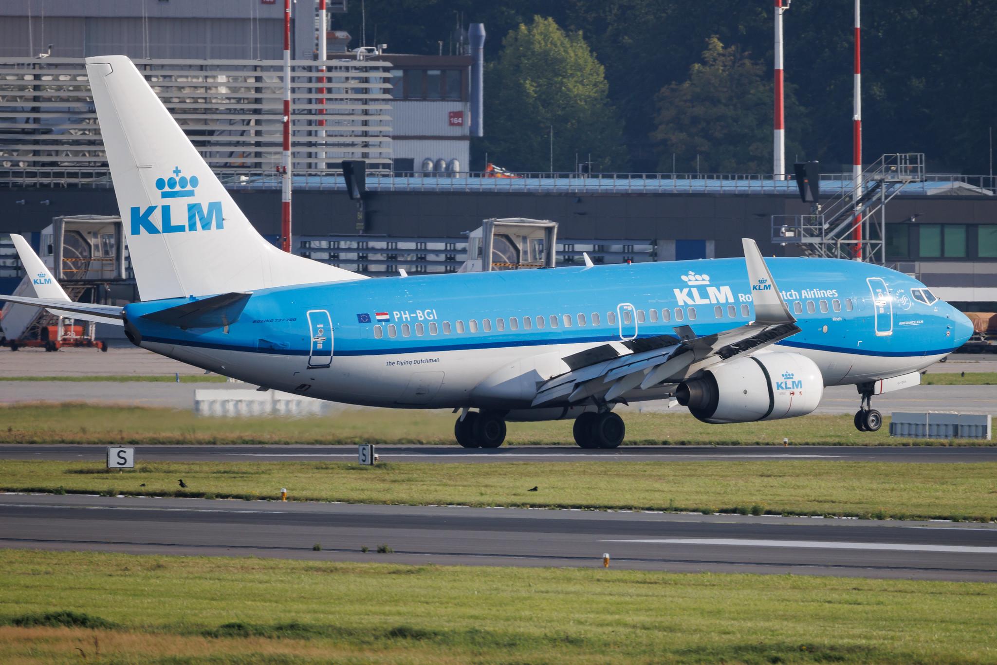 Hamburg Airport: KLM (KL / KLM) | Boeing 737-7K2 B737 | PH-BGI | MSN 30364