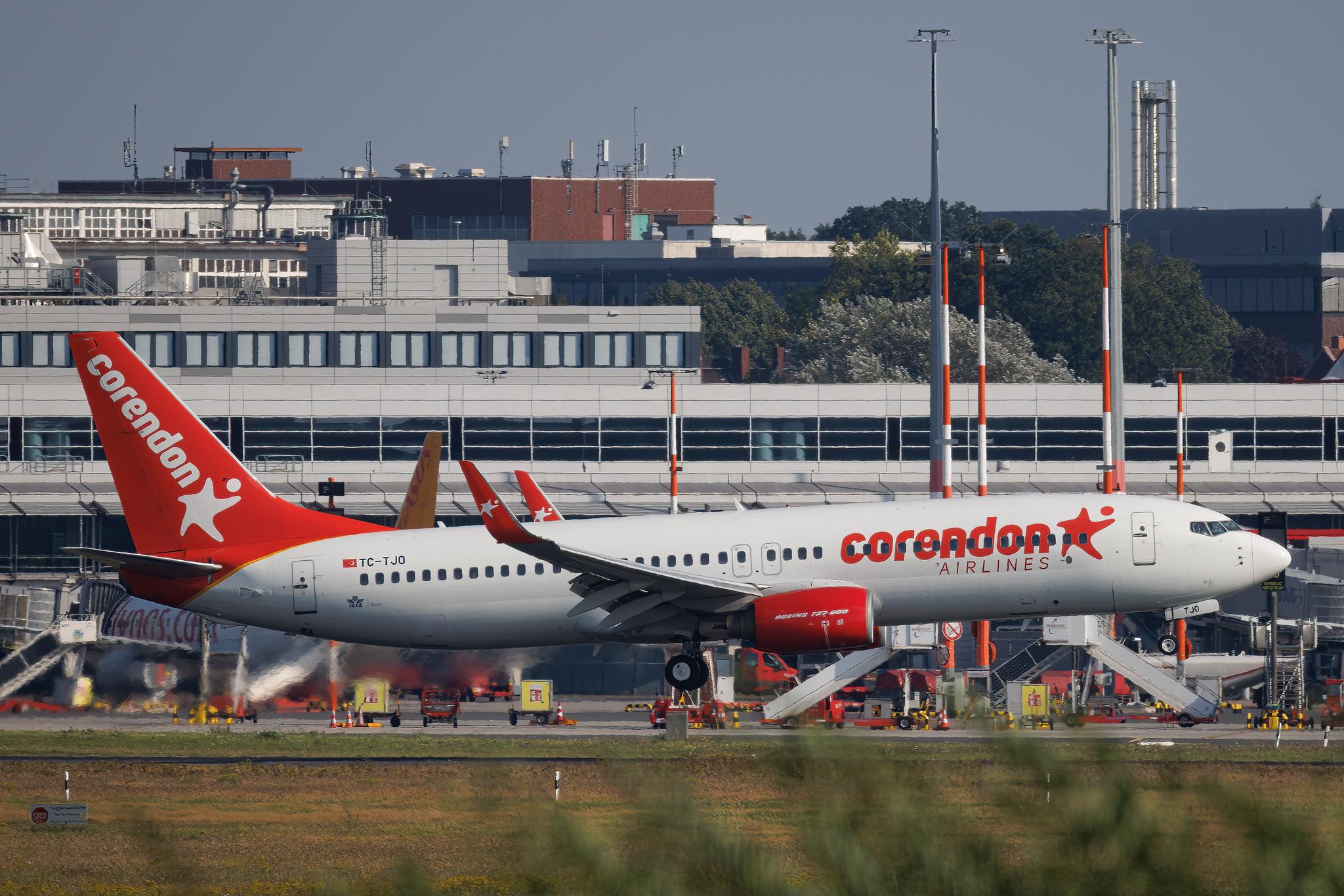 Hamburg Airport: Corendon Airlines (XC / CAI) | Boeing 737-86N B738 | TC-TJO | MSN 34253