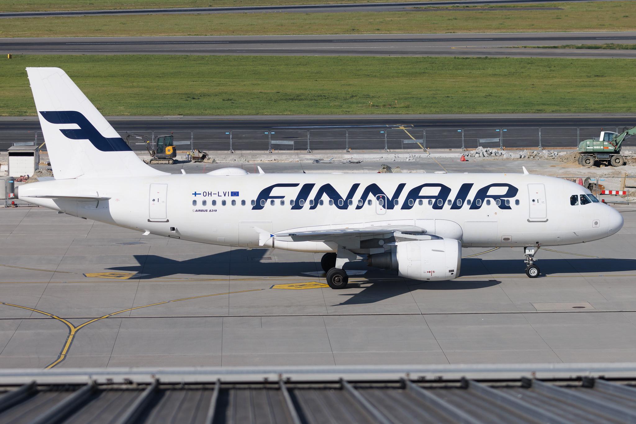 Warsaw Chopin Airport: Finnair (AY / FIN) | Airbus A319-112 A319 | OH-LVI | MSN 1364