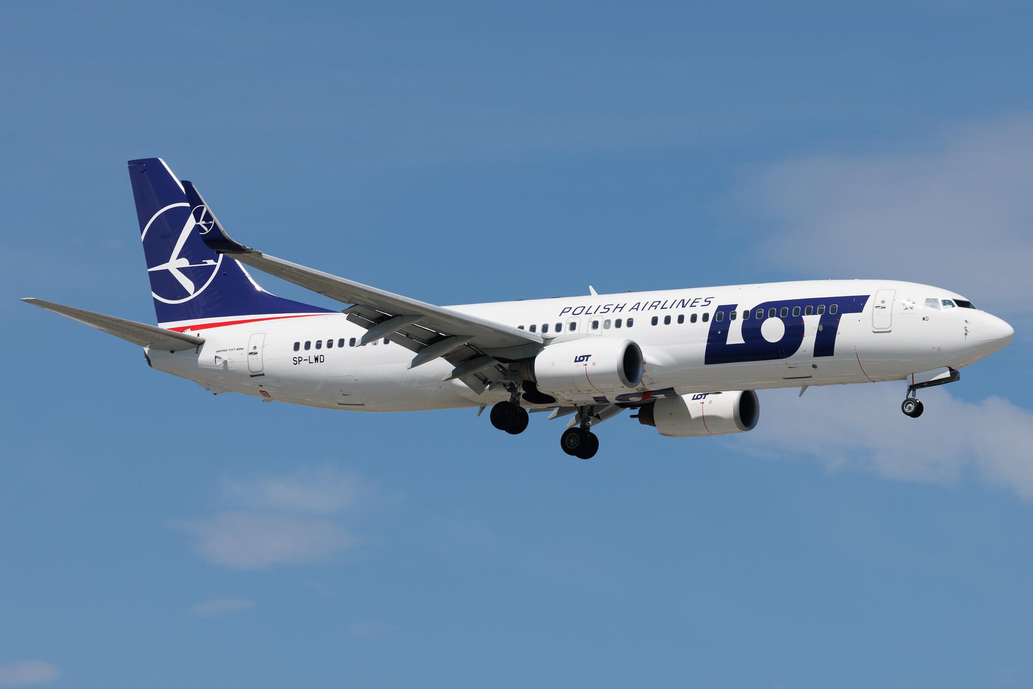 Warsaw Chopin Airport: LOT (LO / LOT) | Boeing 737-89P B738 | SP-LWD | MSN 32802
