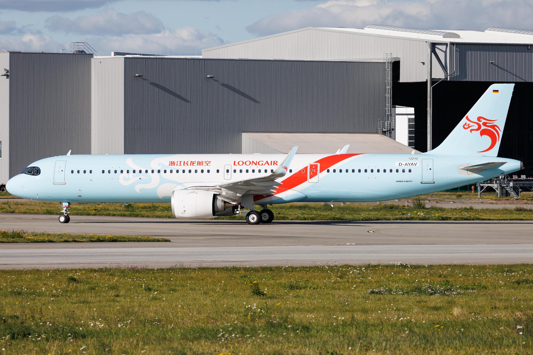 Hamburg Finkenwerder: Loong Air (GJ / CDC) | Airbus A321-251NX A21N | D-AYAV | MSN 12210