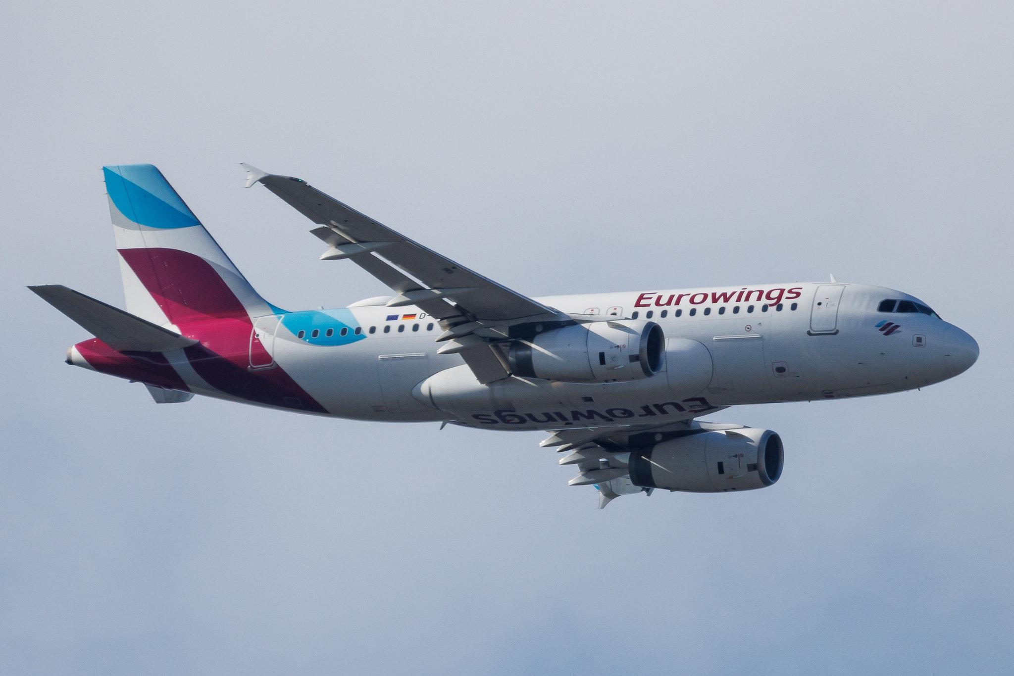 Hamburg Finkenwerder: Eurowings (EW / EWG) | Airbus A319-132 A319 | D-AGWF | MSN 3172