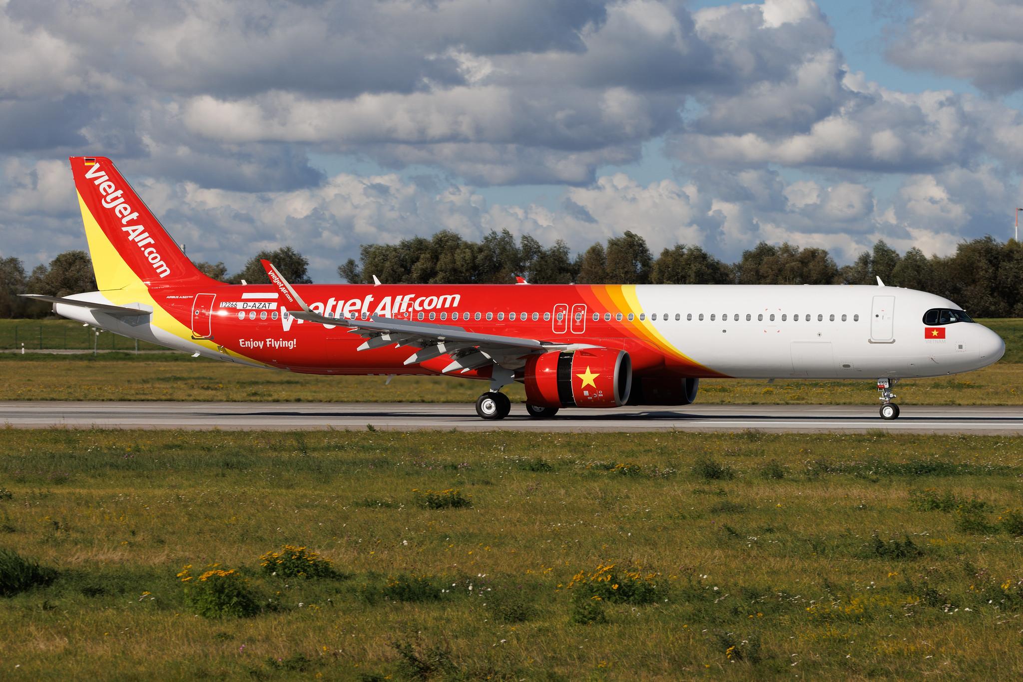 Hamburg Finkenwerder: VietJetAir (VJ / VJC) | Airbus A321-271NX A21N | D-AZAT | VN-A550 | MSN 12266