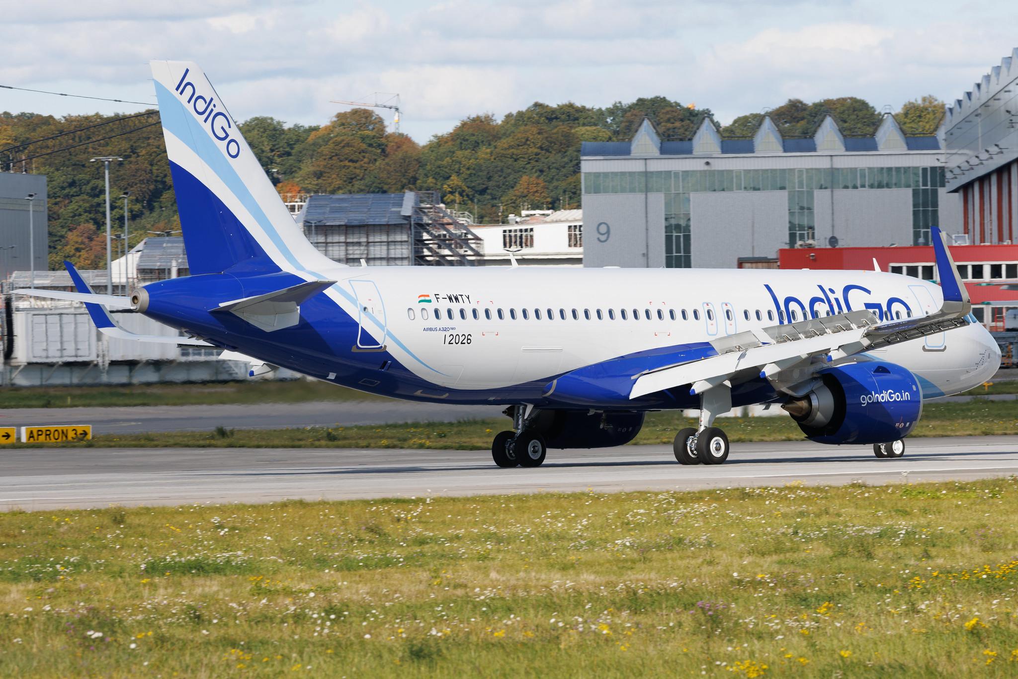 Hamburg Finkenwerder: IndiGo (6E / IGO) | Airbus A320-251N A20N | F-WWTY | VT-IXM | MSN 12026