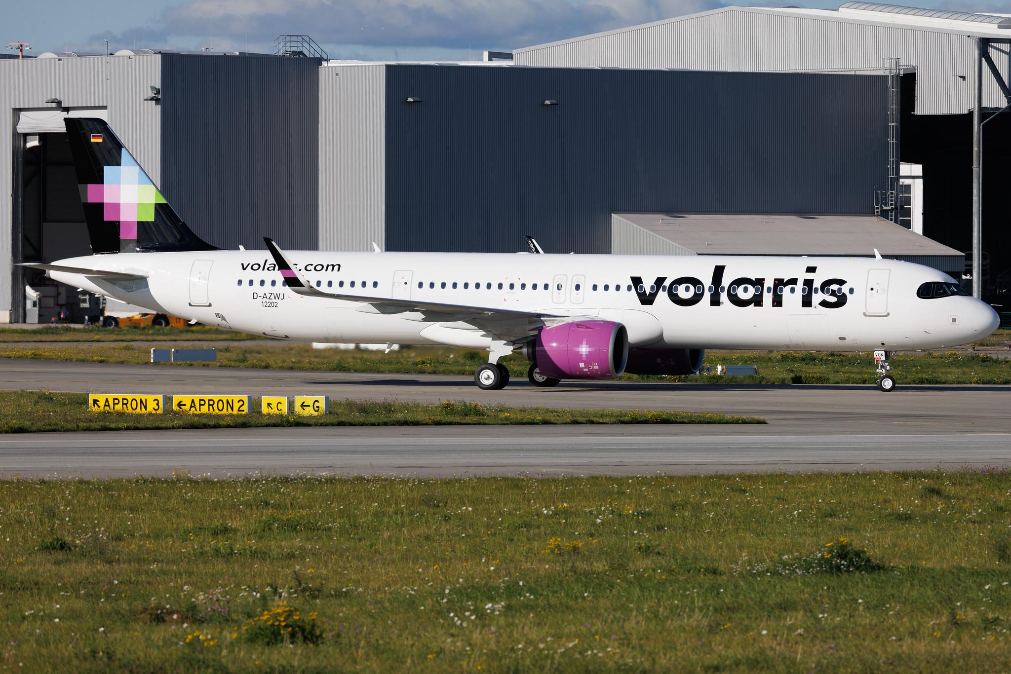 Hamburg Finkenwerder: Volaris (Y4 / VOI) | Airbus A321-271NX A21N | D-AZWJ | XA-VUN | MSN 12202