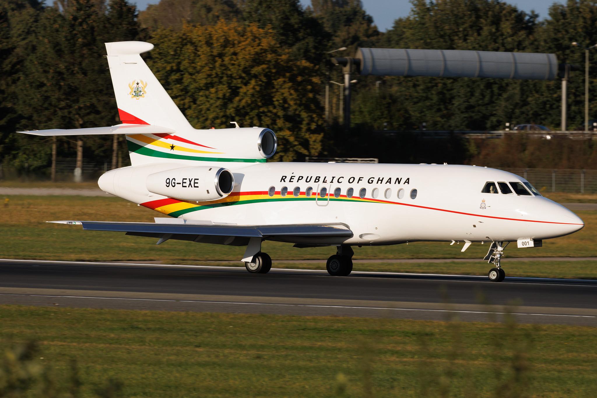 Hamburg Airport: Ghana - Government | Dassault Falcon 900EX F900 | 9G-EXE | MSN 241