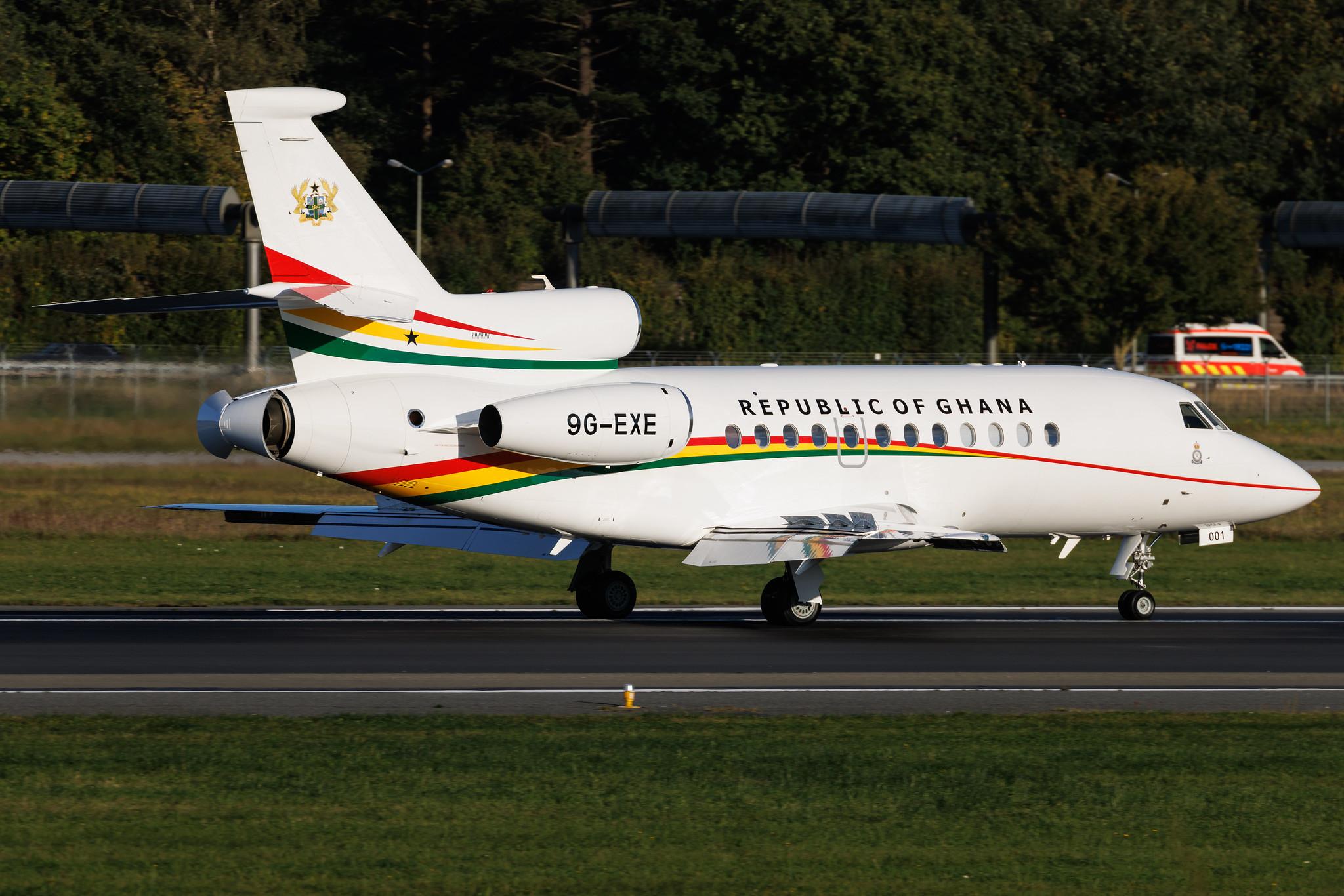 Hamburg Airport: Ghana - Government | Dassault Falcon 900EX F900 | 9G-EXE | MSN 241