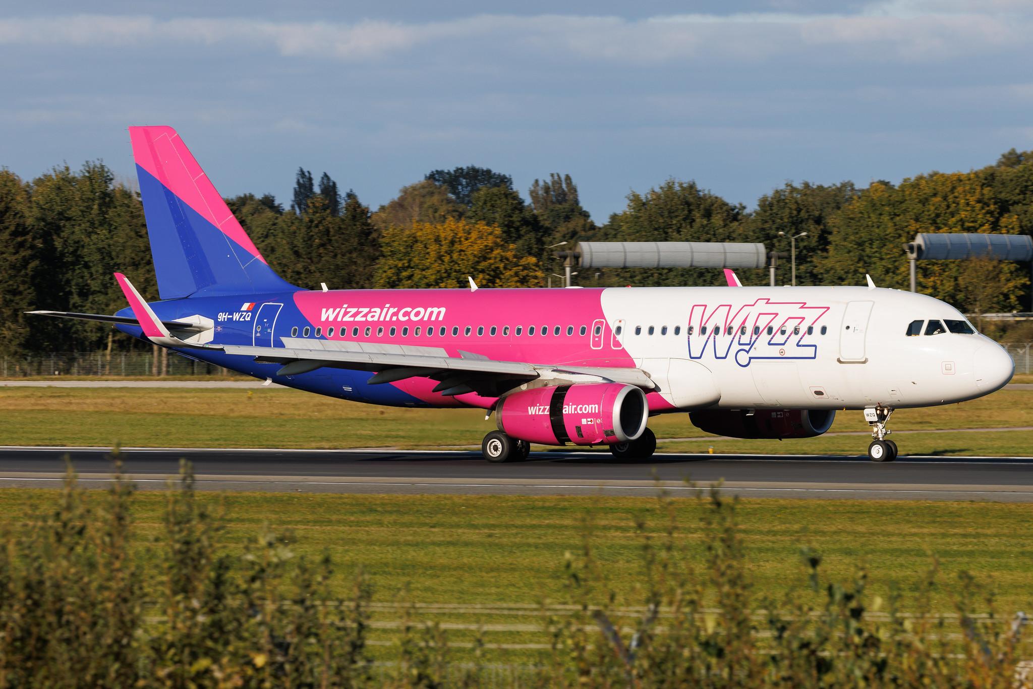 Hamburg Airport: Wizz Air (W6 / WZZ) | Operator: Wizz Air Malta | Airbus A320-232 A320 | 9H-WZQ | MSN 08210