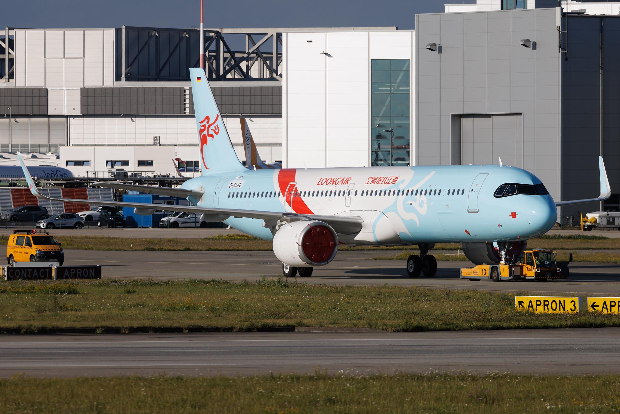 Hamburg Finkenwerder: Loong Air (GJ / CDC) | Airbus A321-251NX A21N | D-AYAV | MSN 12210