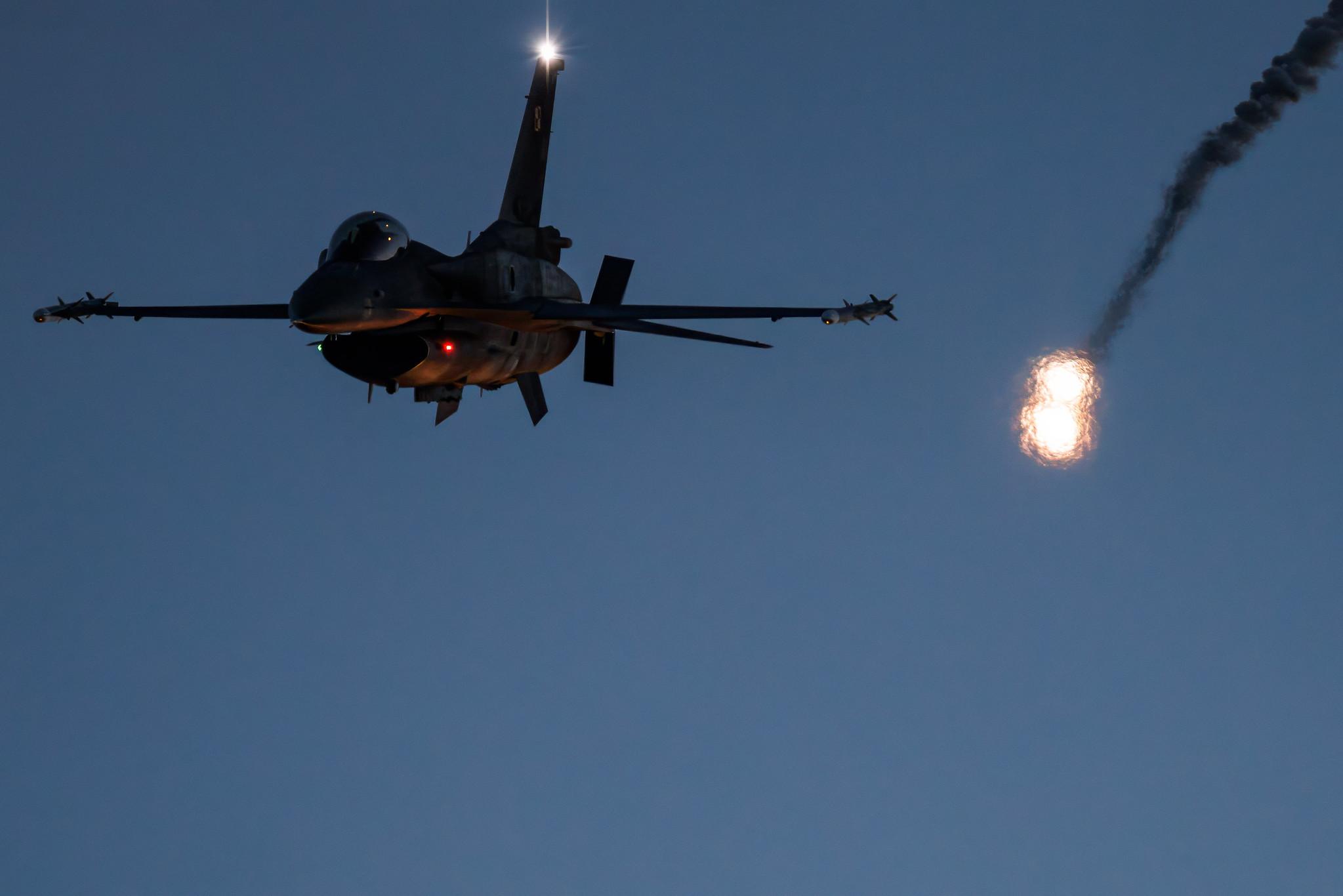 ANTIDOTUM Airshow Leszno: Polish Air Force (/ PLF) | General Dynamics F-16C Fighting Falcon F16 | 4061 | MSN JC-22