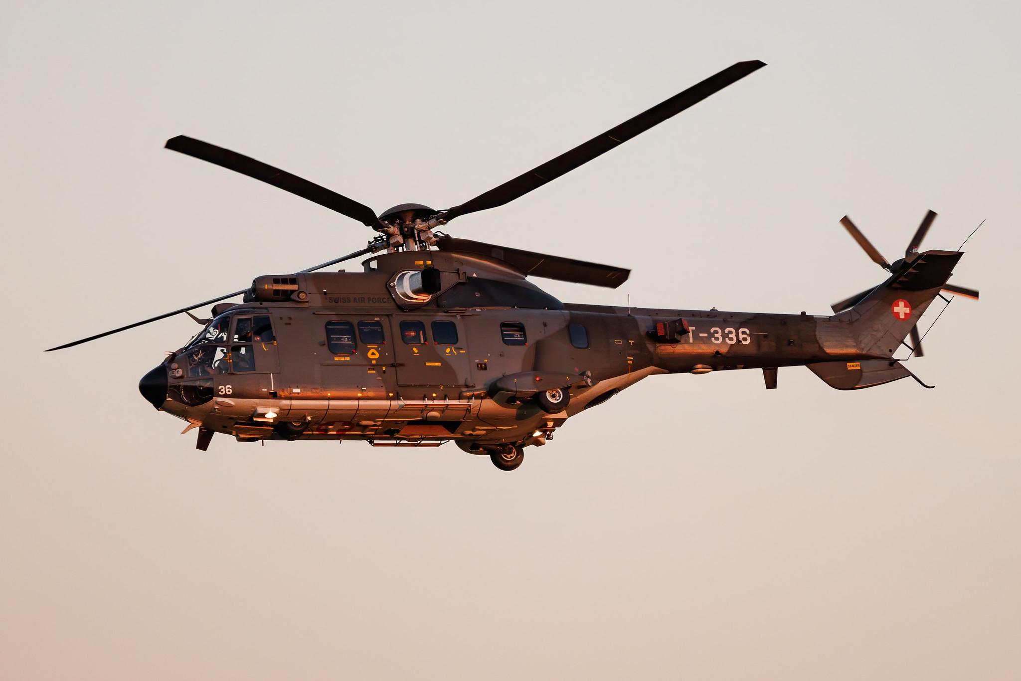 ANTIDOTUM Airshow Leszno: Swiss Air Force (/ SUI) | Operator: Switzerland - Air Force | Airbus Helicopters H215M AS32 | T-336 | MSN 2541