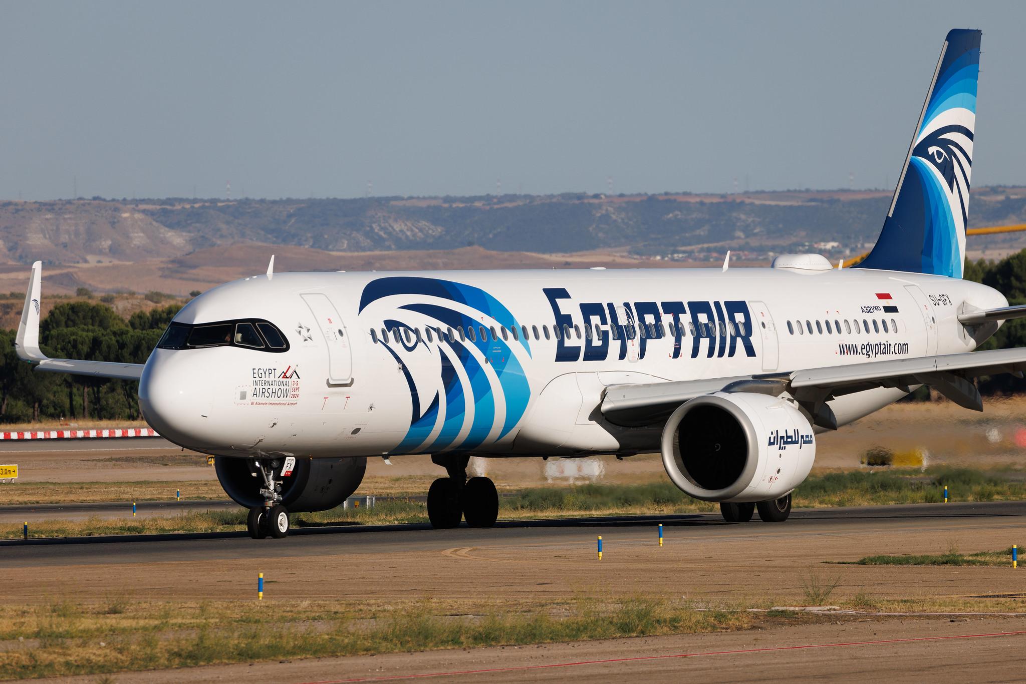 Madrid Barajas Airport: Egyptair (MS / MSR) | Airbus A321-251NX A21N | SU-GFX | MSN 11557