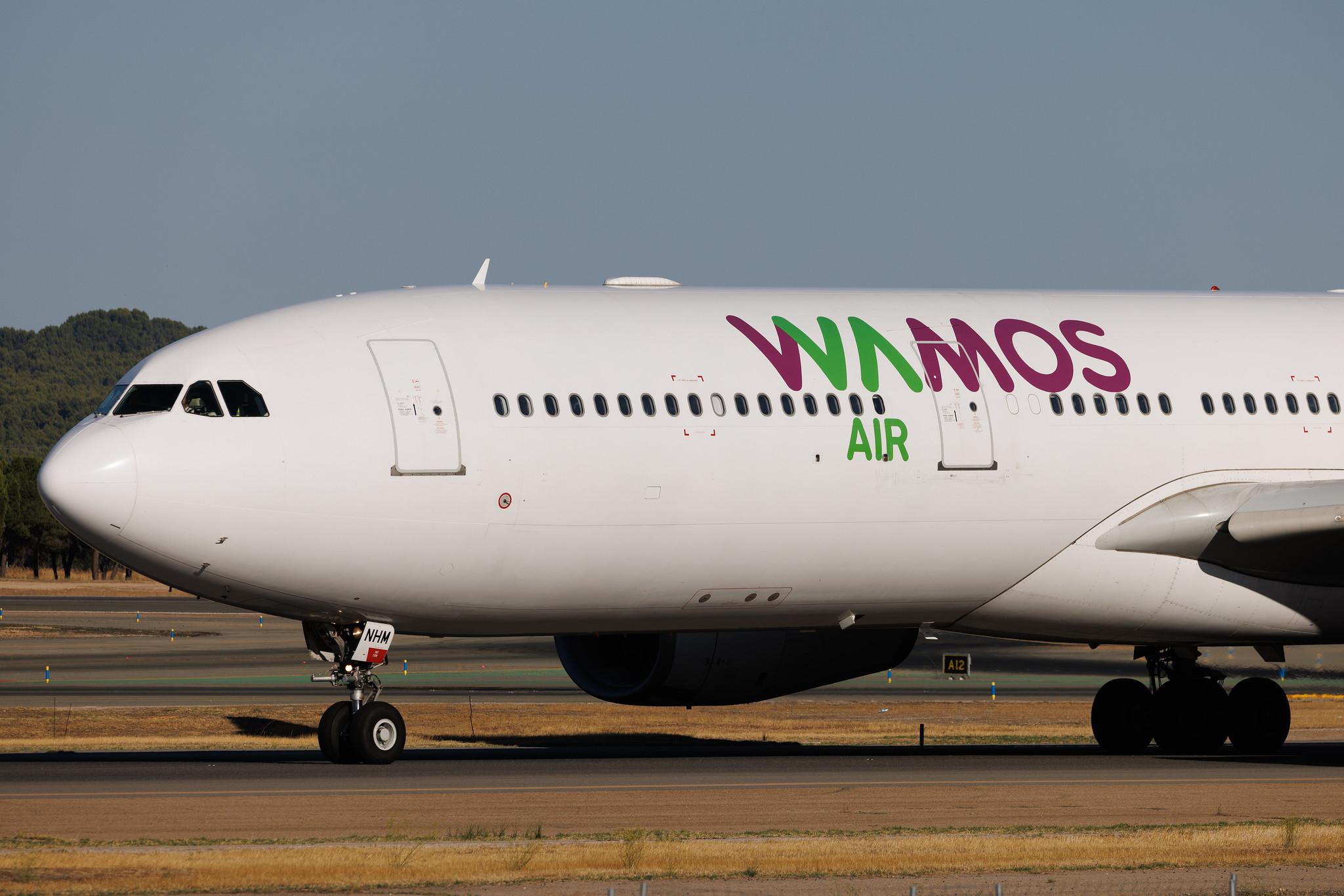 Madrid Barajas Airport: Wamos Air (EB / PLM) | Airbus A330-343 A333 | EC-NHM | MSN 0935