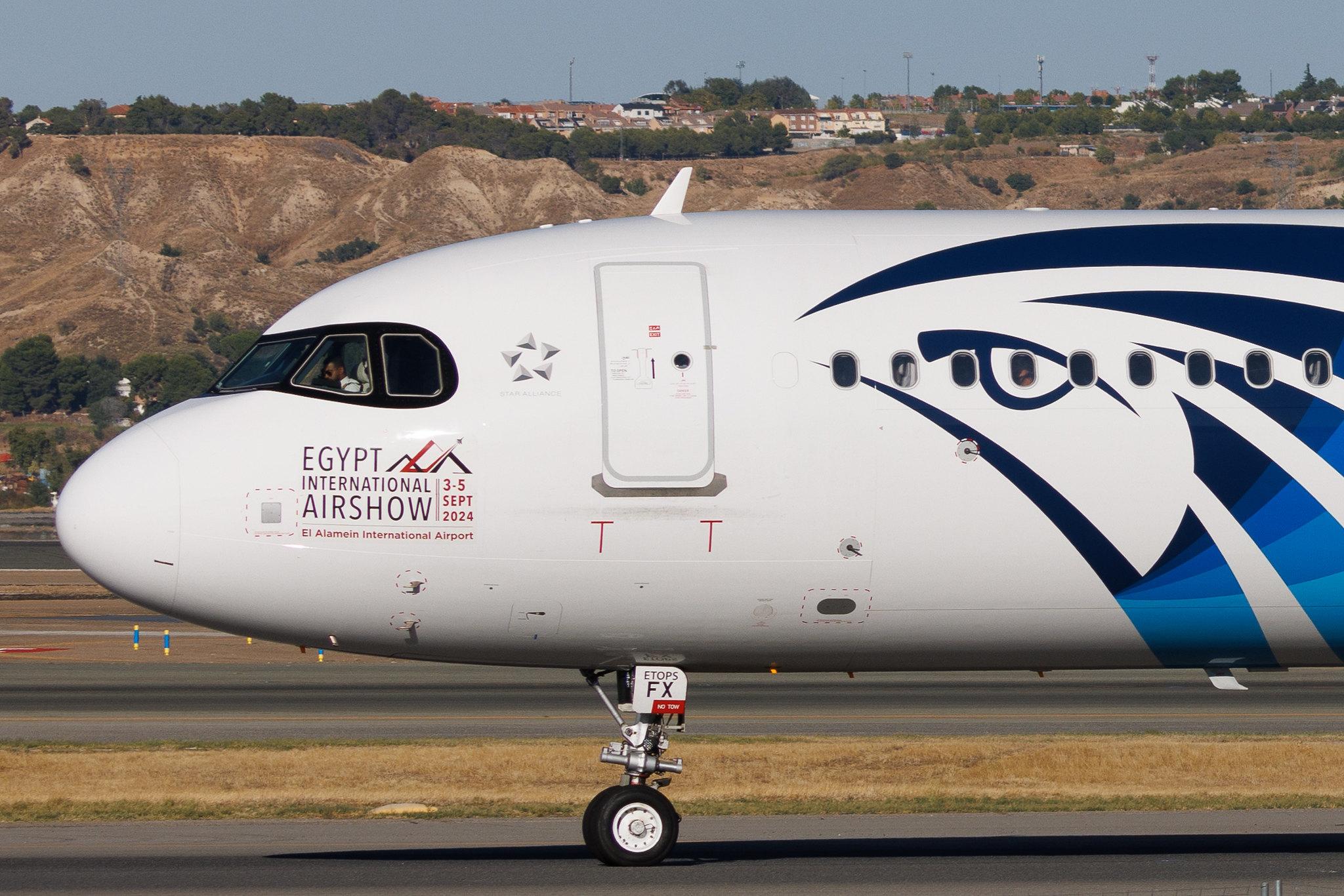 Madrid Barajas Airport: Egyptair (MS / MSR) | Airbus A321-251NX A21N | SU-GFX | MSN 11557
