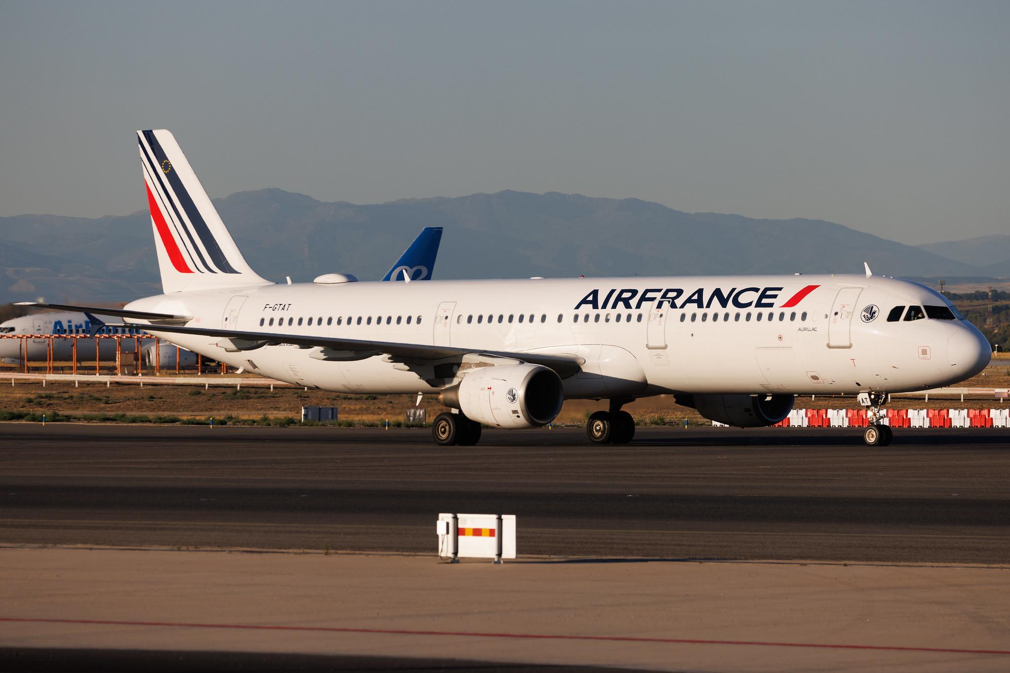 Madrid Barajas Airport: Air France (AF / AFR) | Airbus A321-212 A321 | F-GTAT | MSN 3441