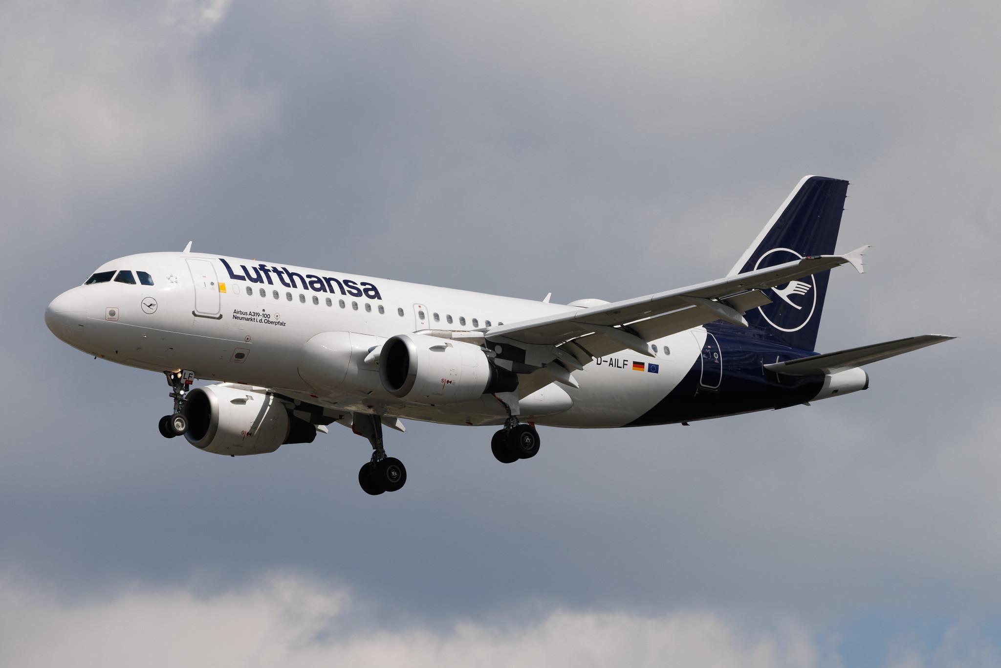 Frankfurt Airport: Lufthansa (LH / DLH) | Airbus A319-114 A319 | D-AILF | MSN 0636