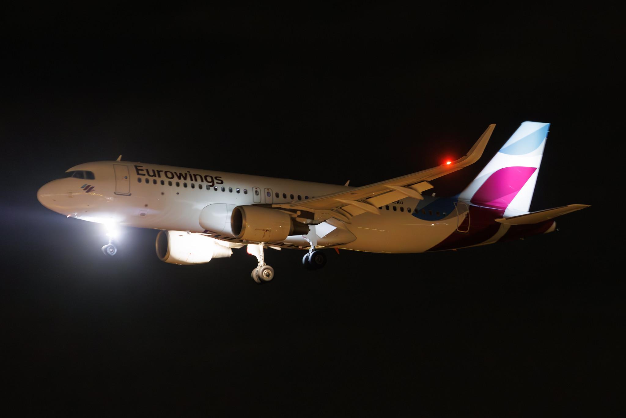 Hamburg Airport: Eurowings (EW / EWG) | Airbus A320-214 A320 | D-AEWU | MSN 7513