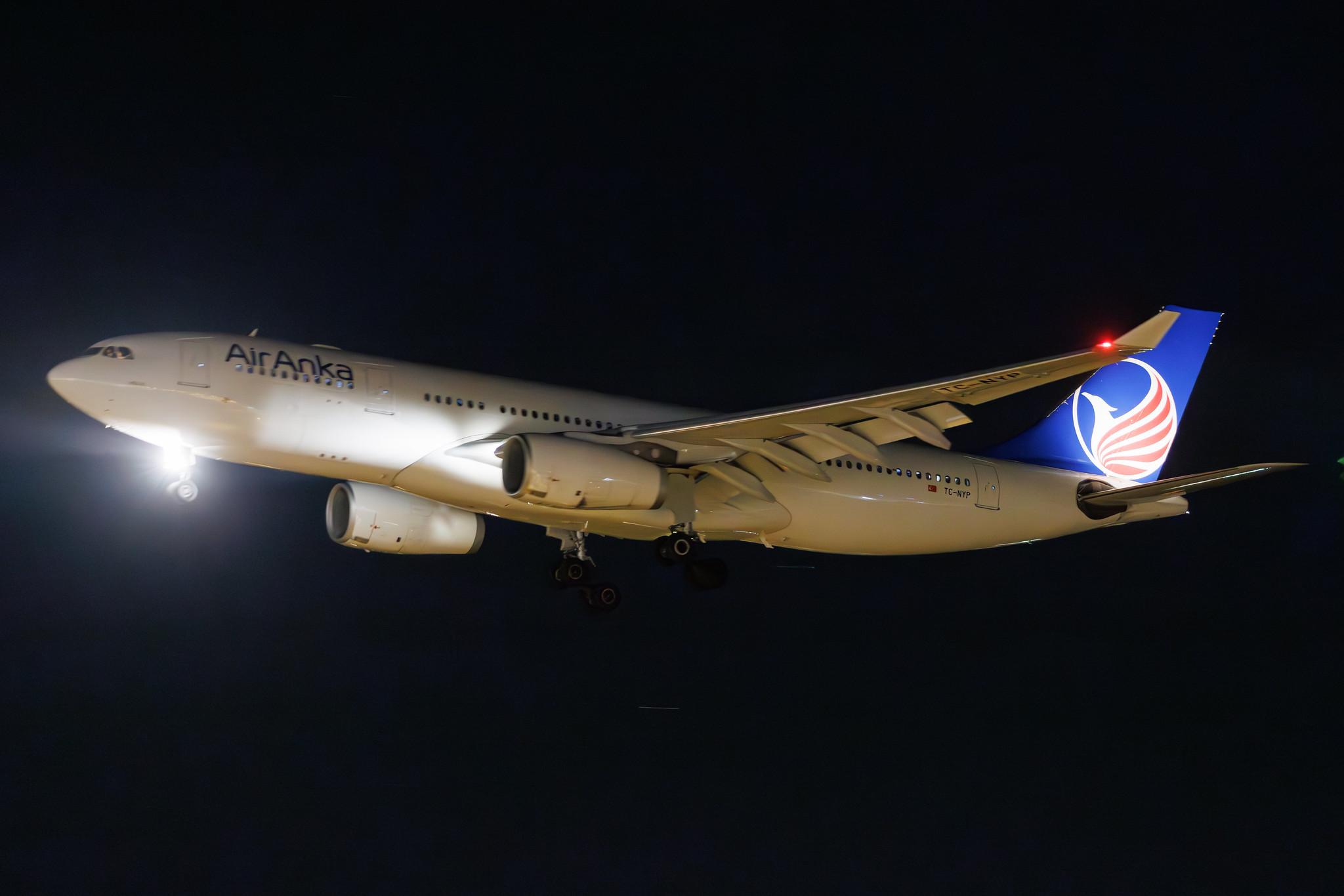 Hamburg Airport: Air Anka (6K / TAH) | Airbus A330-243 A332 | TC-NYP | MSN 1082