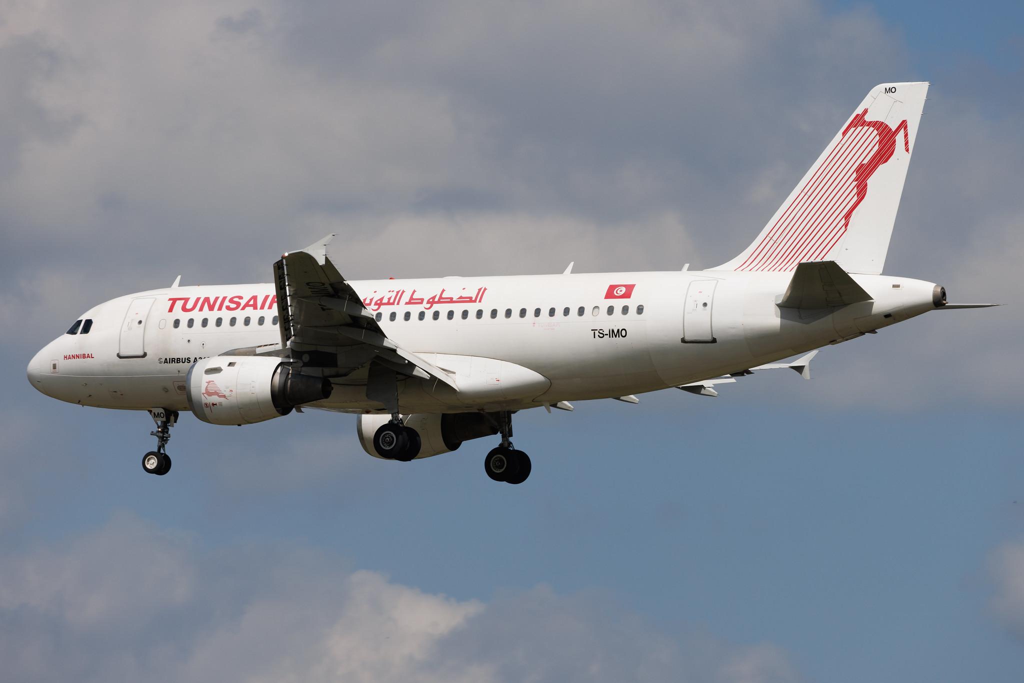 Frankfurt Airport: Tunisair (TU / TAR) | Airbus A319-114 A319 | TS-IMO | MSN 01479