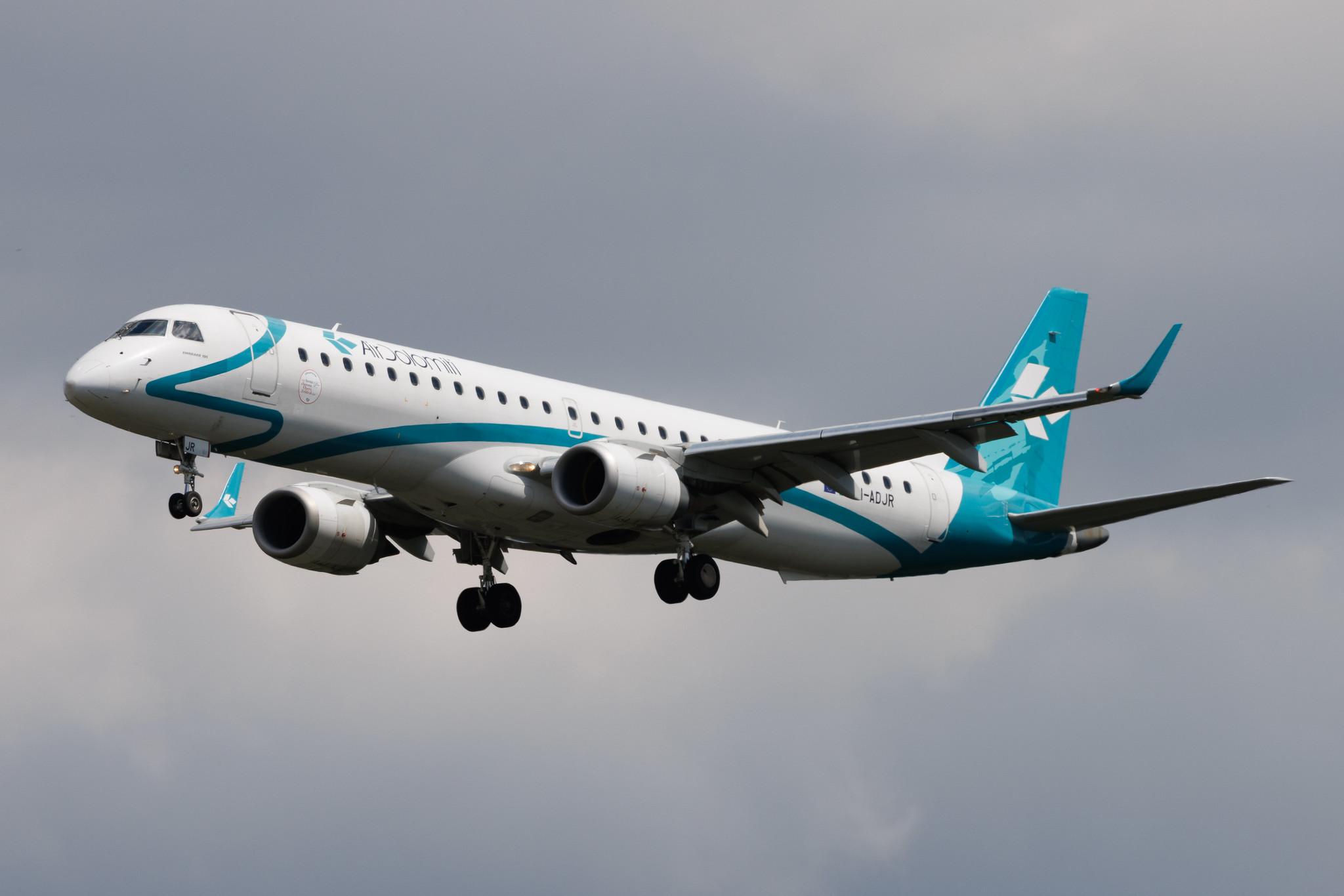 Frankfurt Airport: Air Dolomiti (EN / DLA) | Embraer E195LR E195 | I-ADJR | MSN 19000595