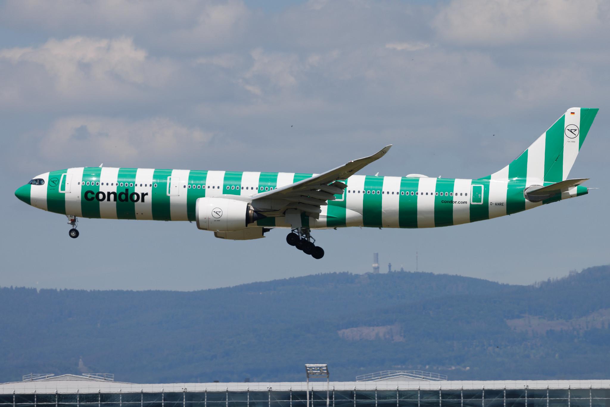 Frankfurt Airport: Condor (DE / CFG) | Airbus A330-941 A339 | D-ANRE | MSN 1971