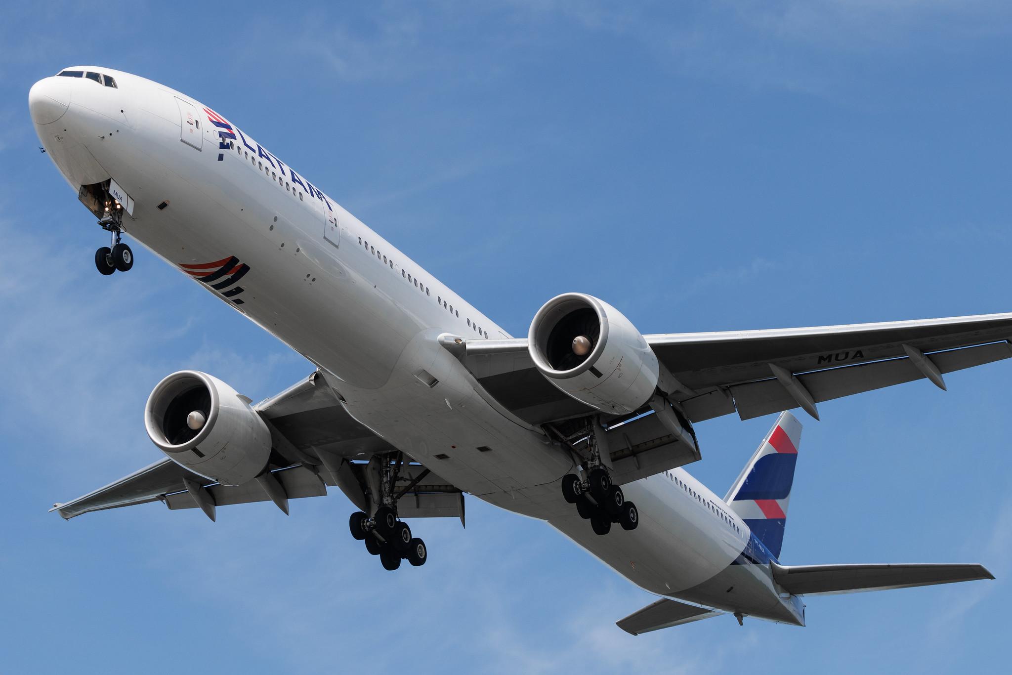 Frankfurt Airport: LATAM Airlines (LA / LAN) | Operator: LATAM Brasil |  Boeing 777-32W(ER) B77W | PT-MUA | MSN 37664