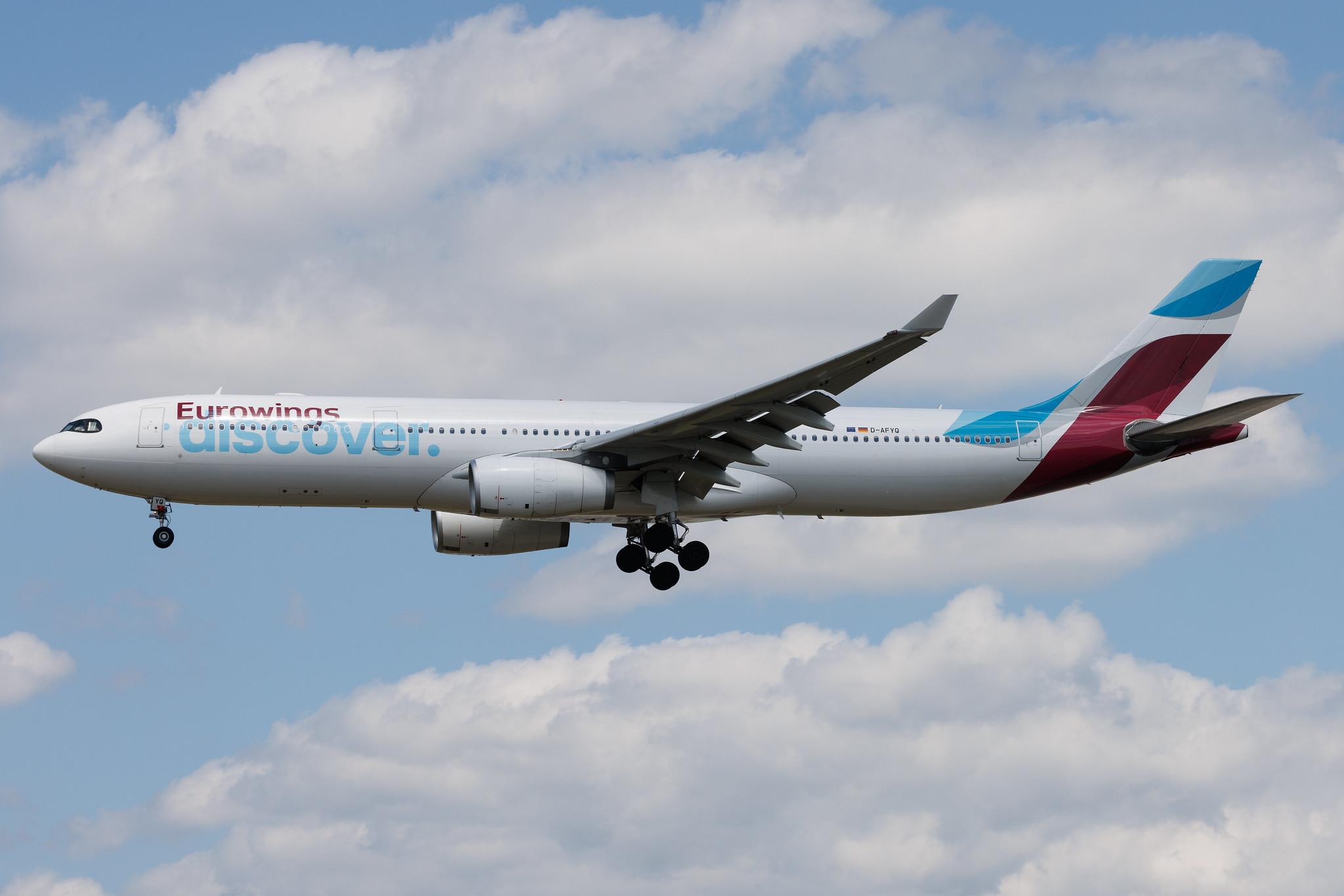 Frankfurt Airport: Discover Airlines (4Y / OCN) |  Airbus A330-343 A333 | D-AFYQ | MSN 1193