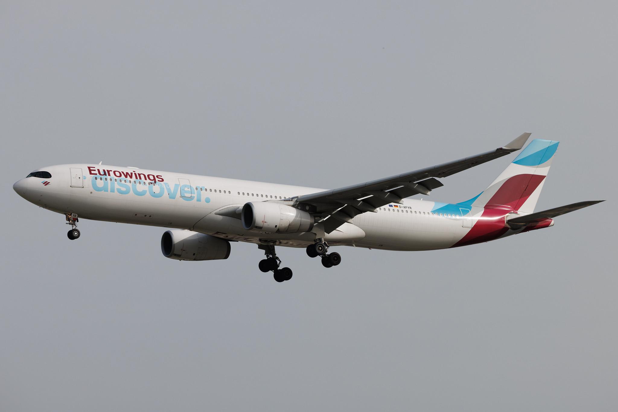 Frankfurt Airport: Discover Airlines (4Y / OCN) | Airbus A330-343 A333 | D-AFYR | MSN 1711