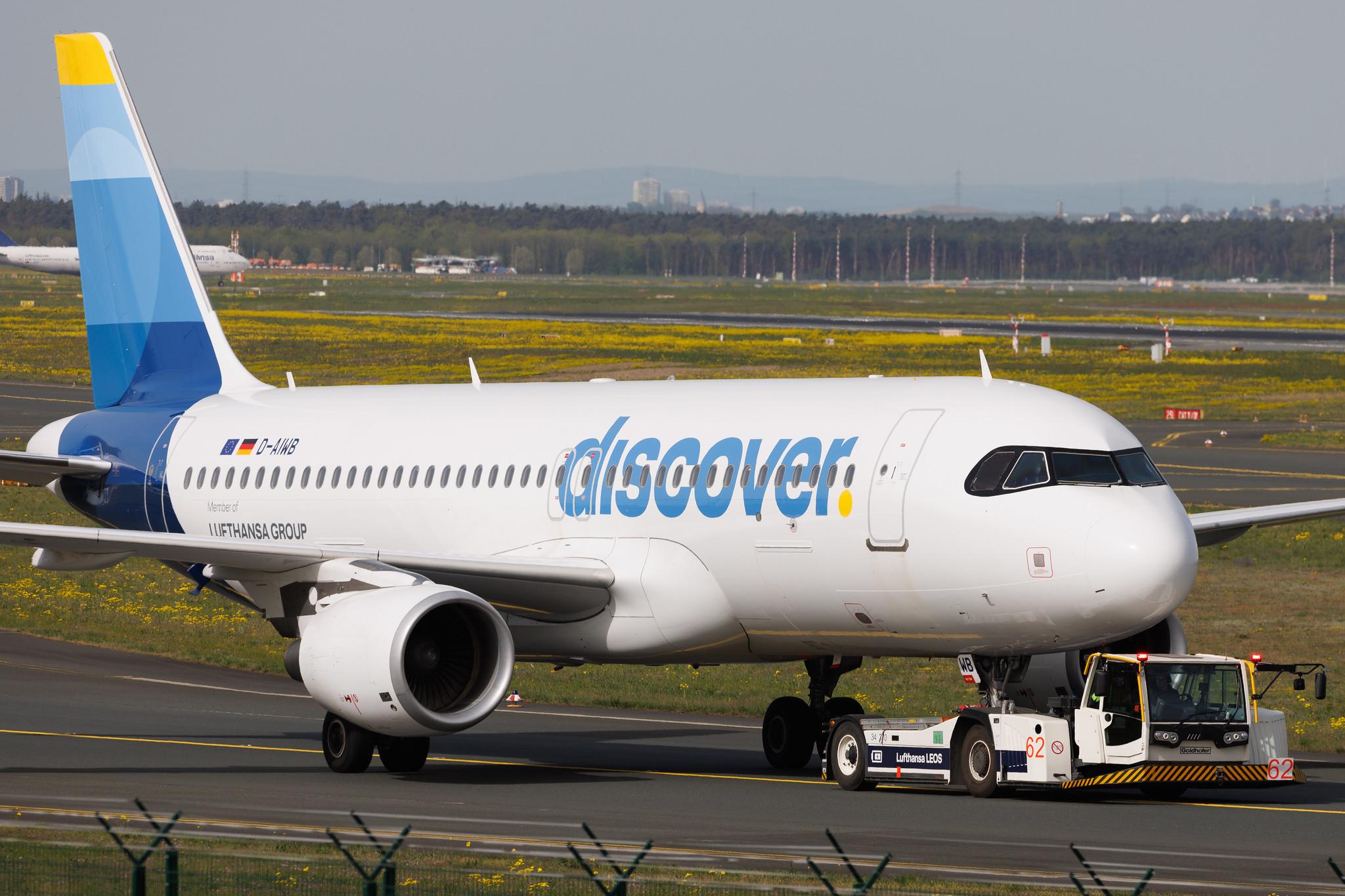 Frankfurt Airport: Discover Airlines (4Y / OCN) | Airbus A320-214 A320 | D-AIWB | MSN 7699